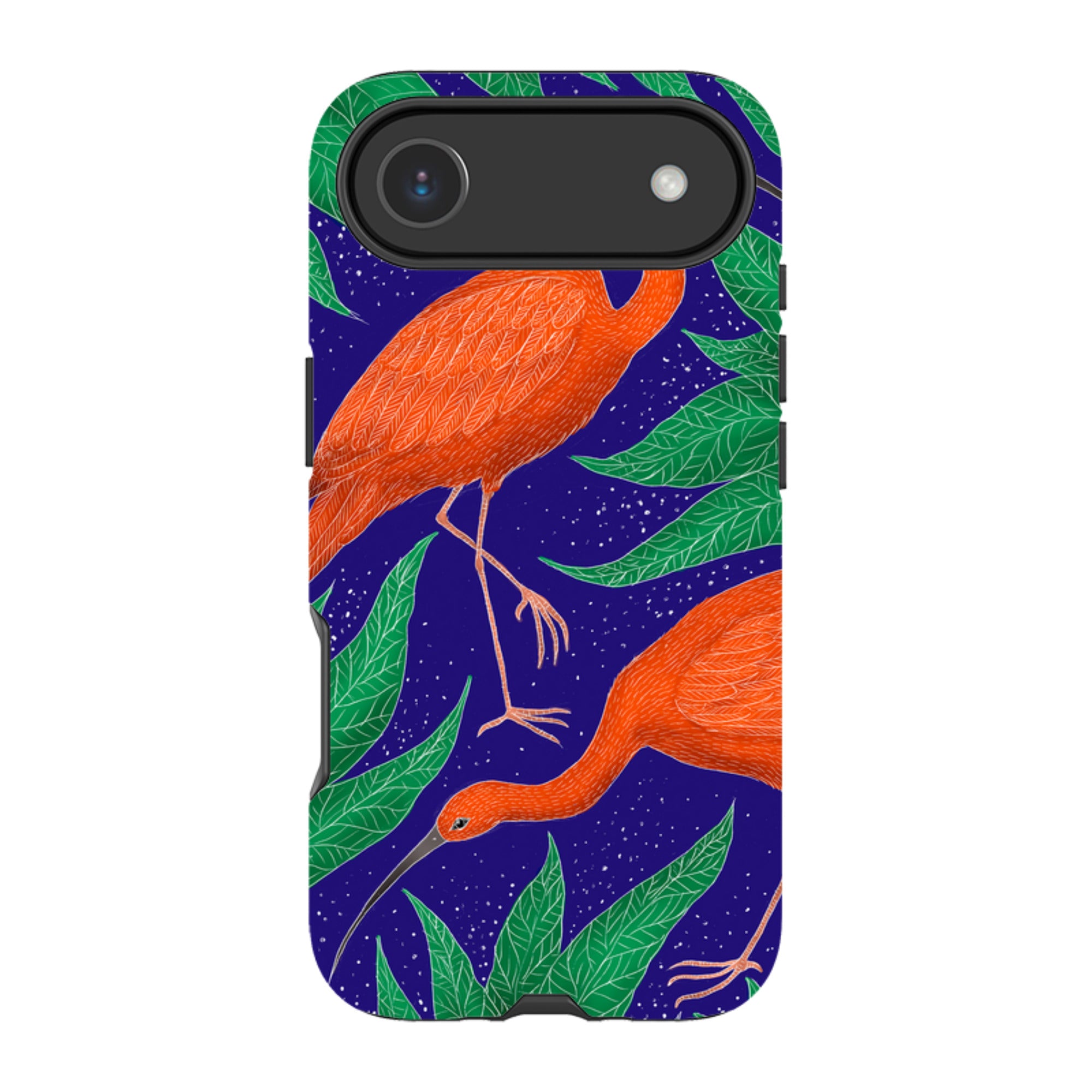 iPhone MagSafe Tough Case -  Scarlet Ibis By Catherine Rowe