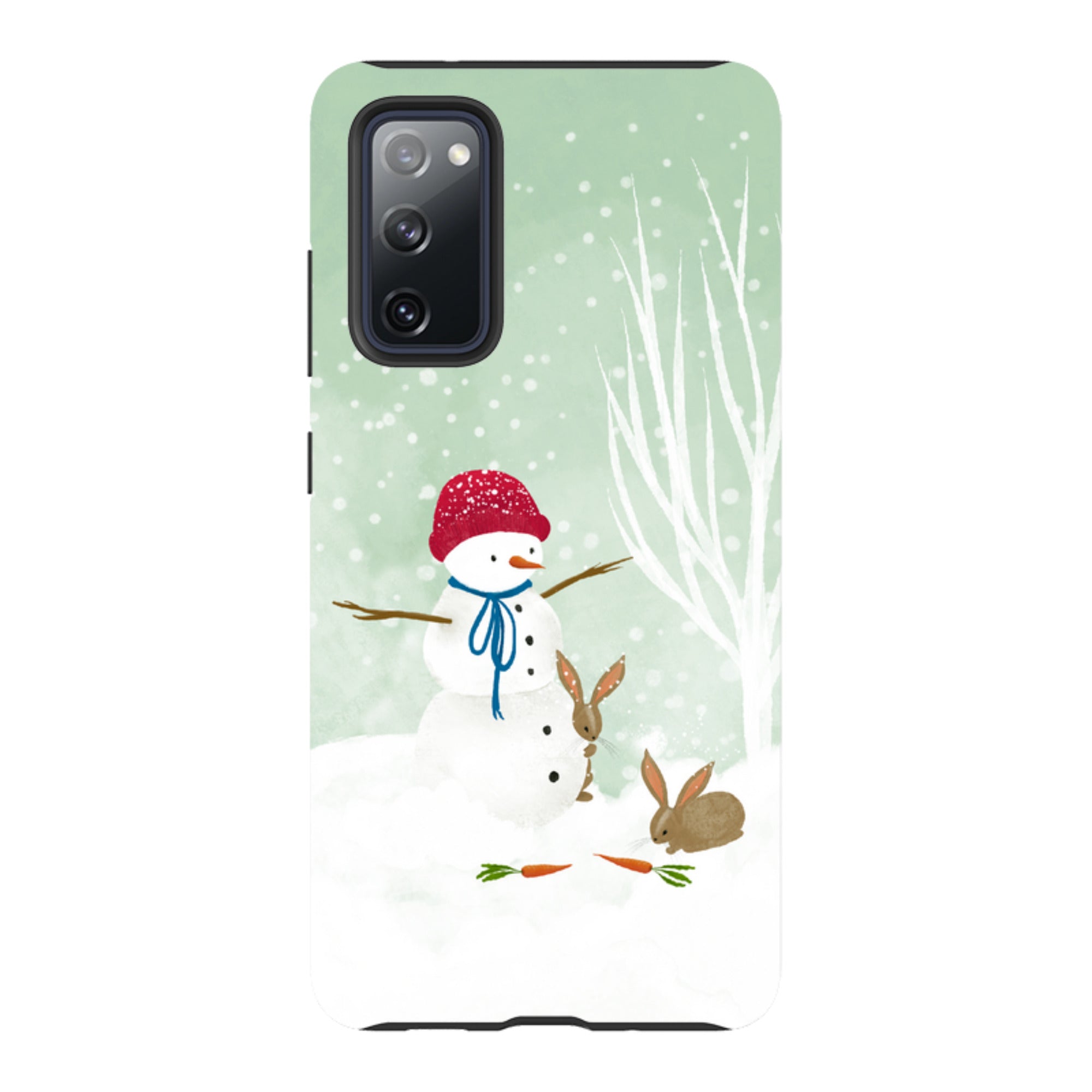 Samsung Tough Case - Snowman By Katherine Quinn
