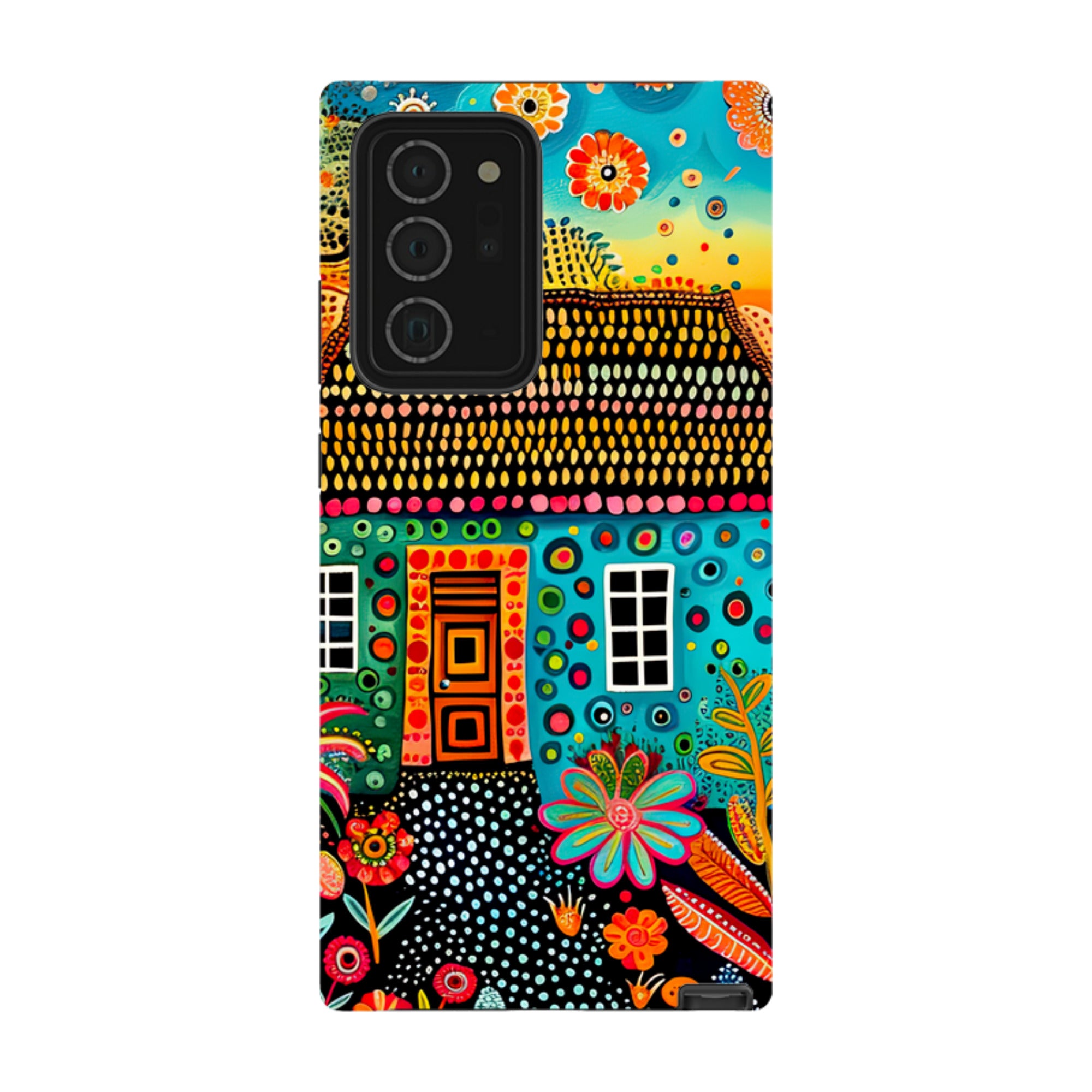 Samsung Tough Case - Folk Art House VII