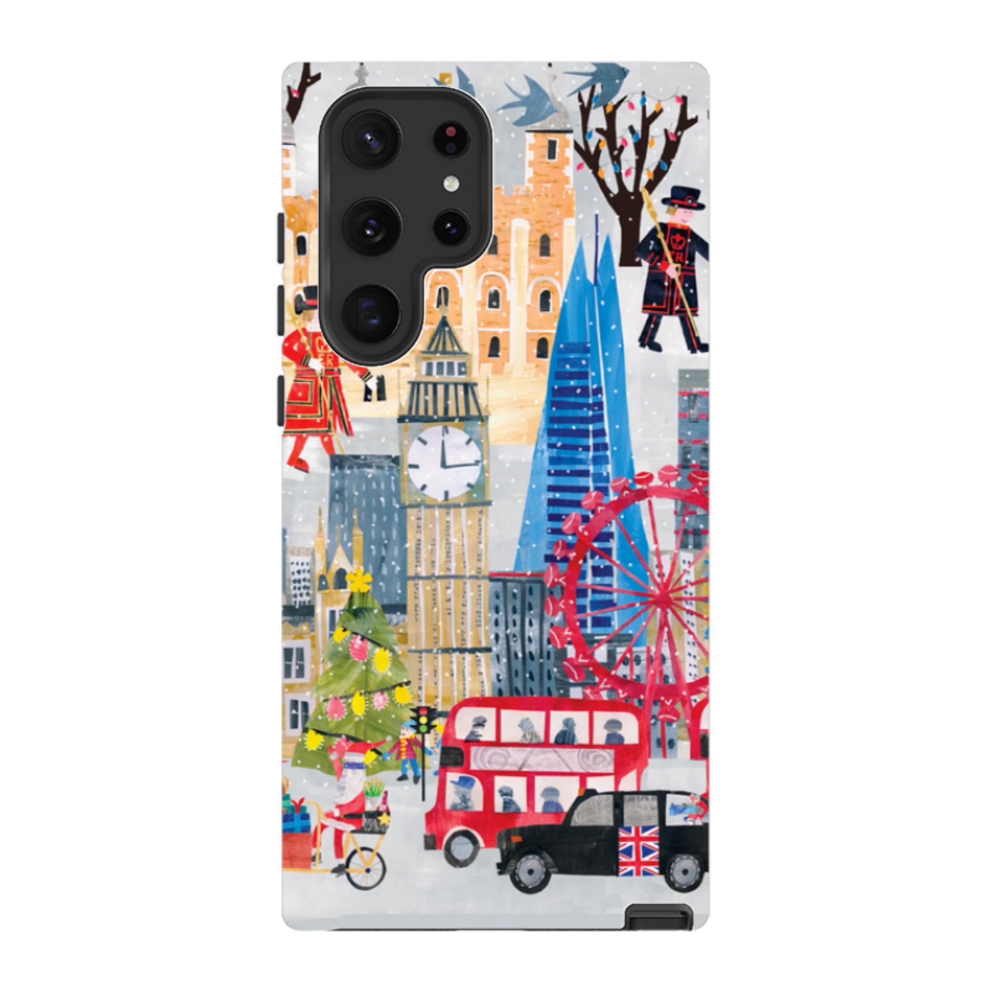 Samsung Tough Case - Christmas In London By Tracey English