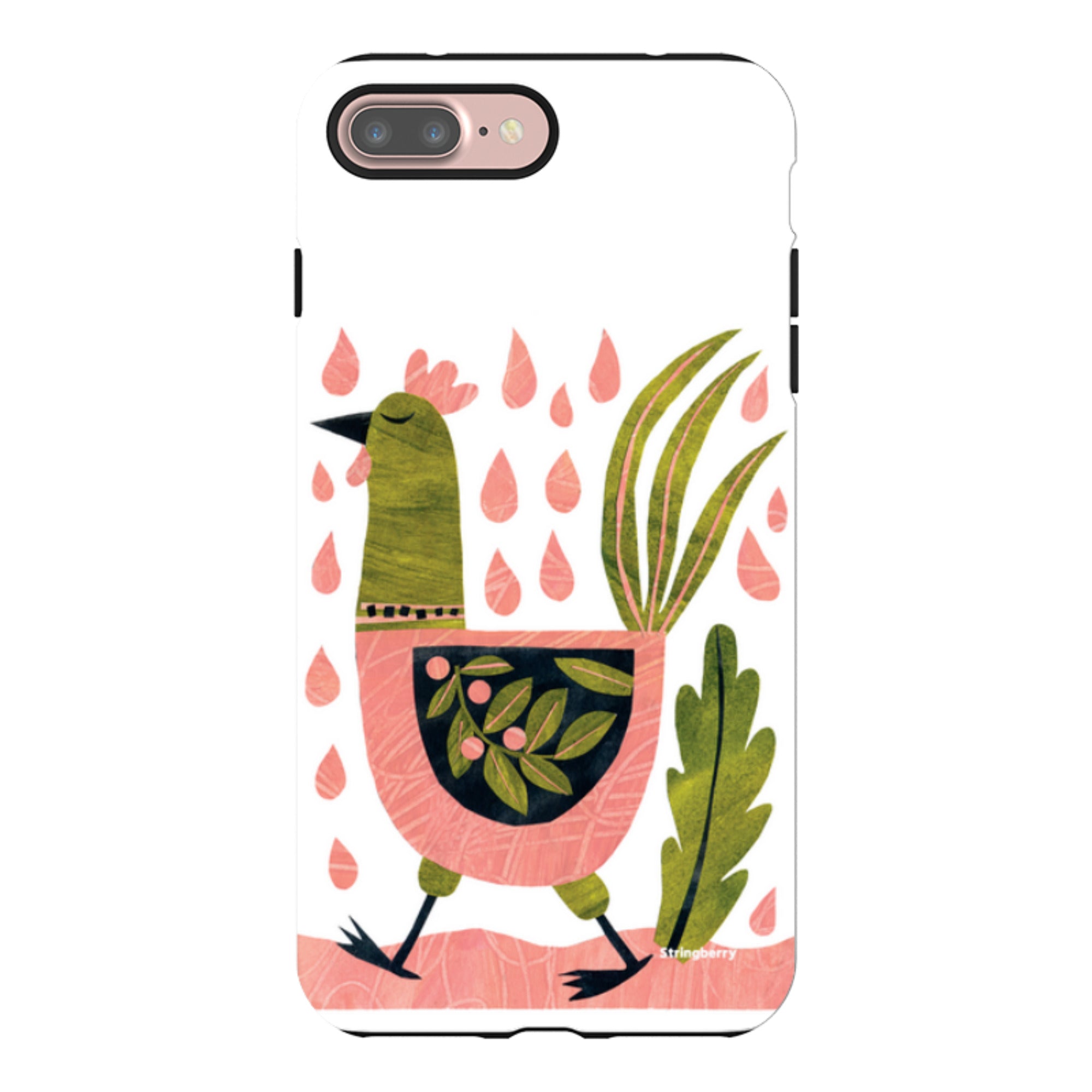 iPhone Tough Case - Folk Chick By Tracey English