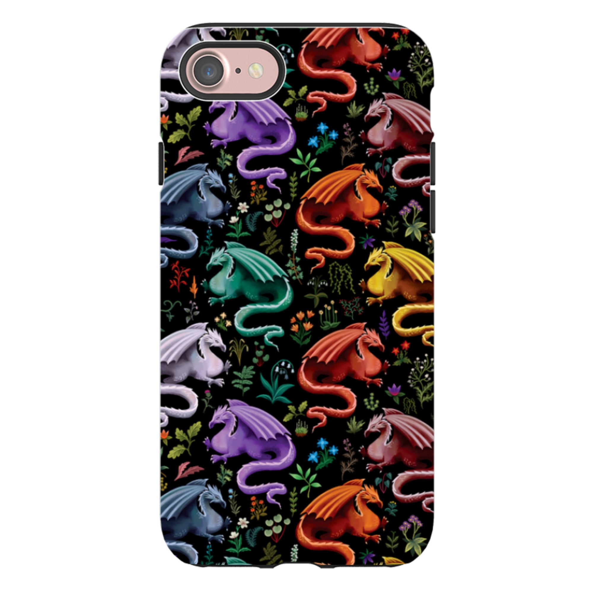 iPhone Tough Case - Dragons By Anna Stead