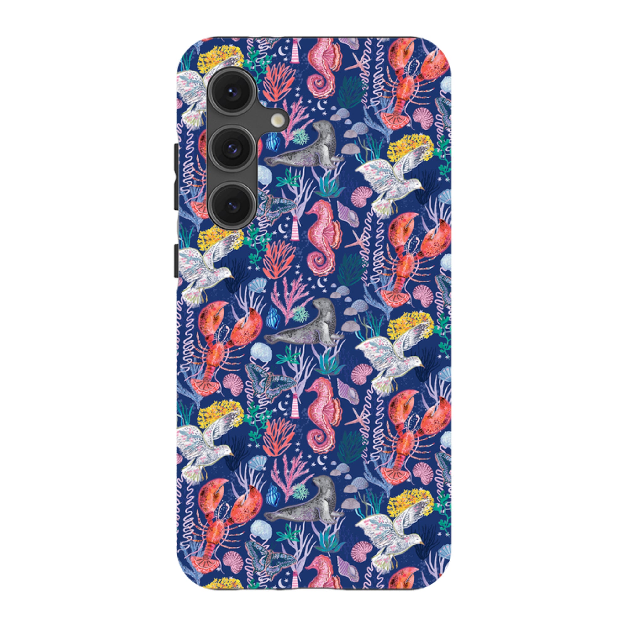 Samsung Tough  Case - Coastline Pattern C By Emma Frances Grant