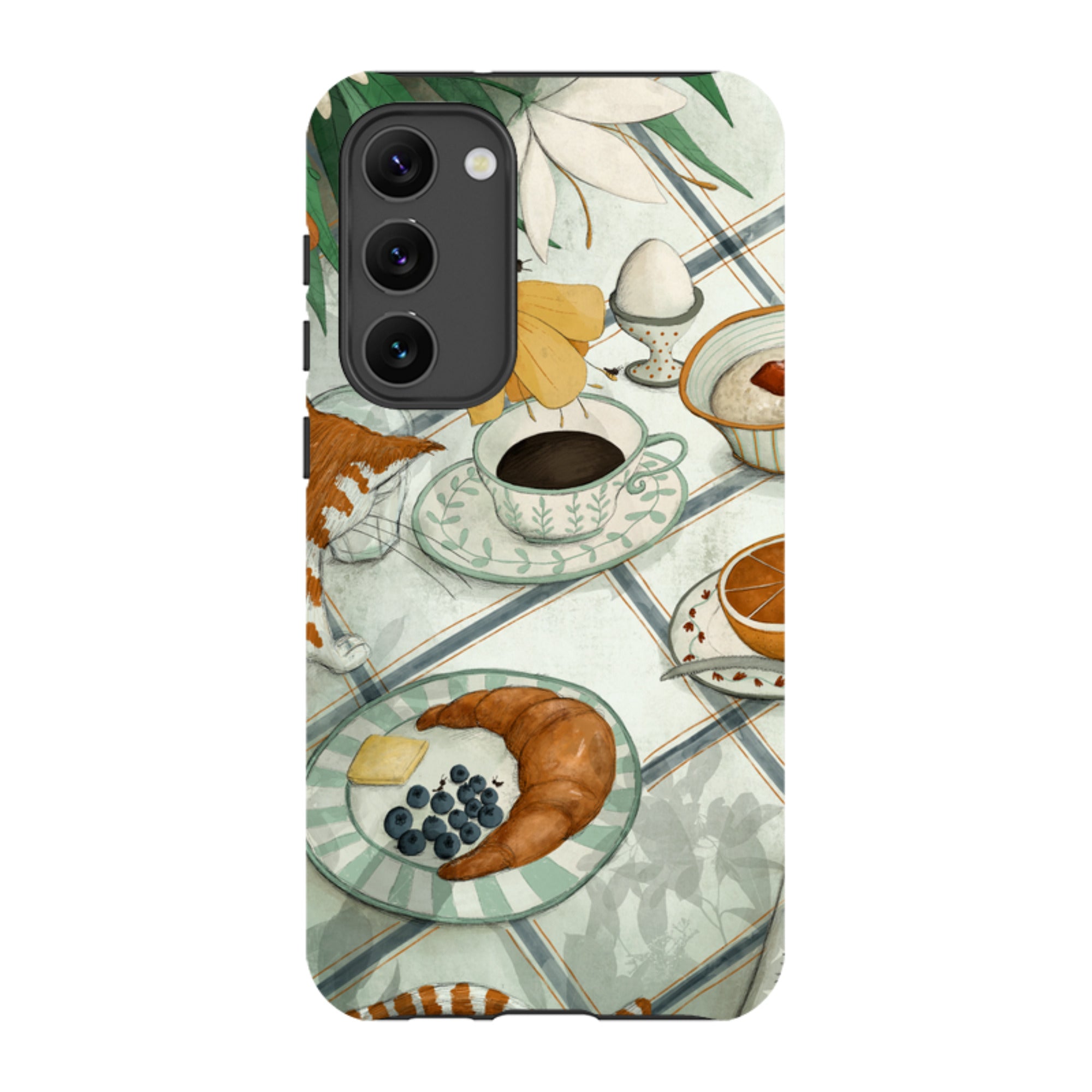 Samsung Tough Case - Hungry Friends By Maja Lindberg