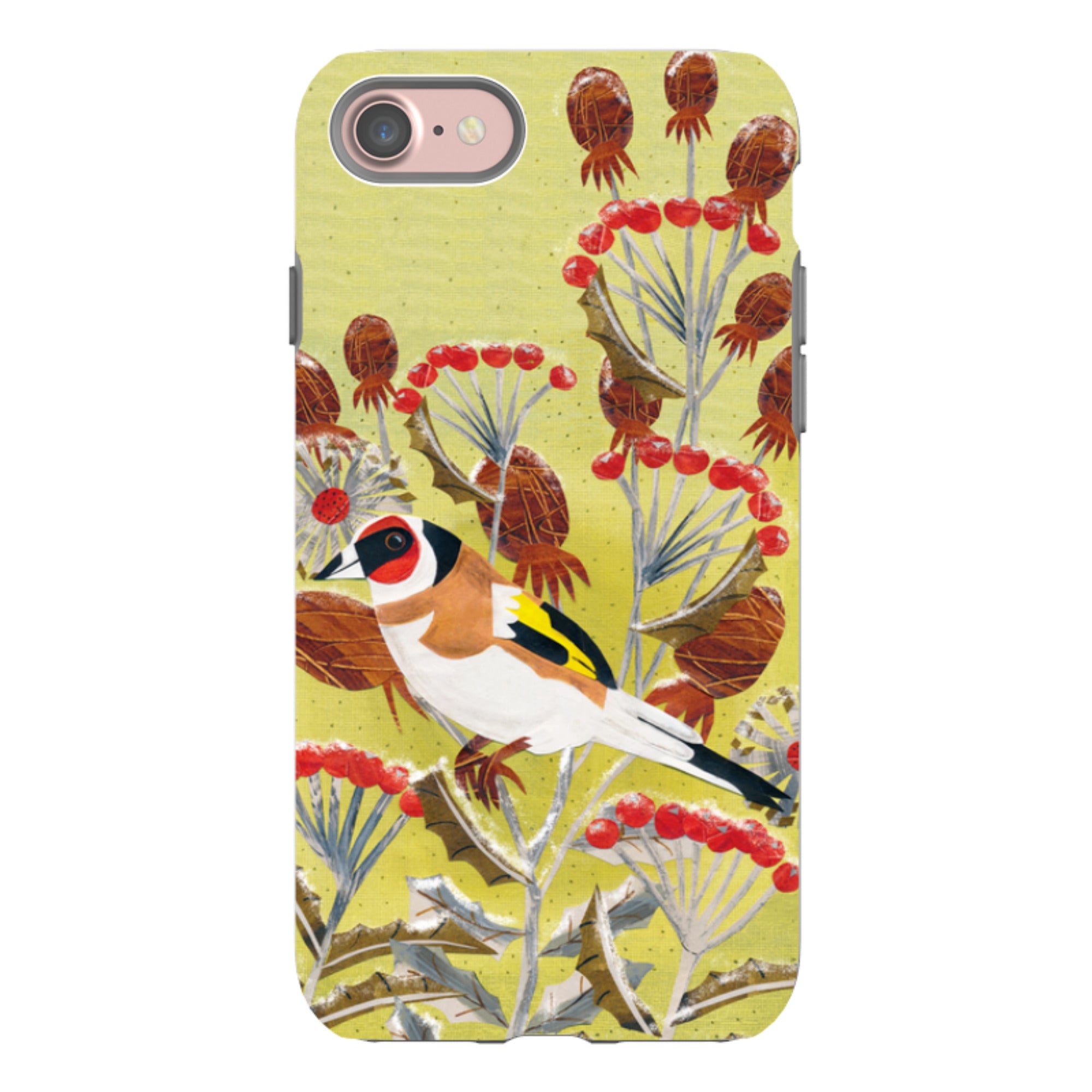 iPhone Tough Case - Bullfinch By Tracey English