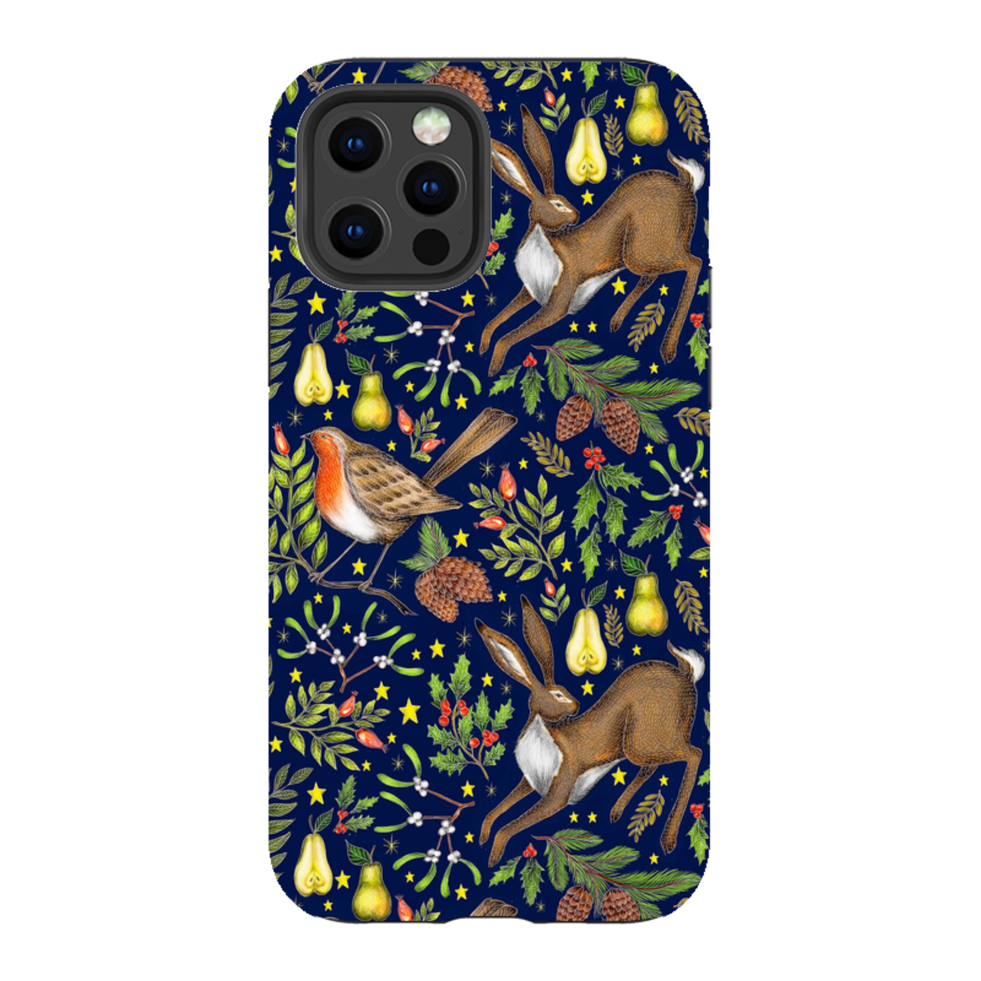 iPhone Tough Case - Christmas Garden By Catherine Rowe