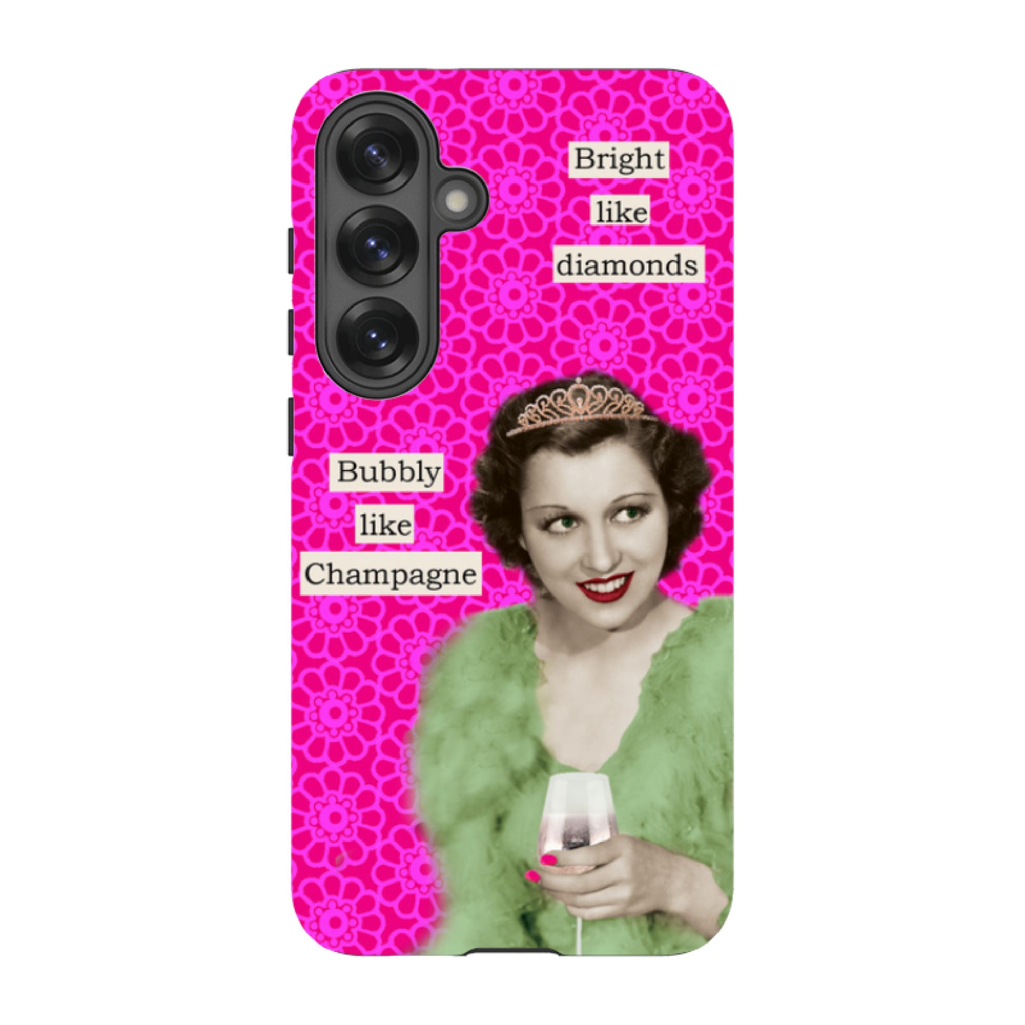Samsung Tough Case - Bright Like Diamonds By Clare Jordan