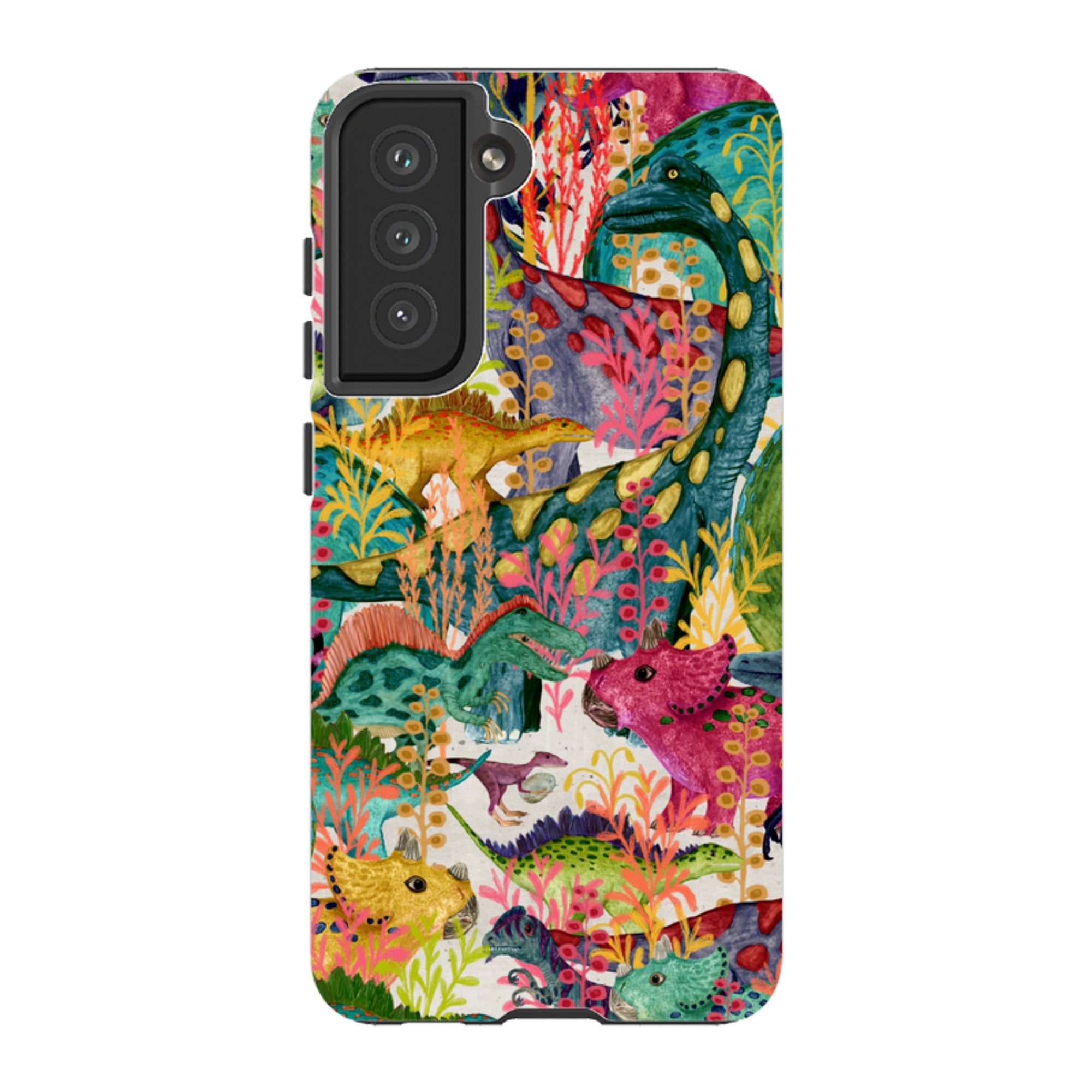 Samsung Tough Case - Dinosaur Jamboree By Katherine Quinn
