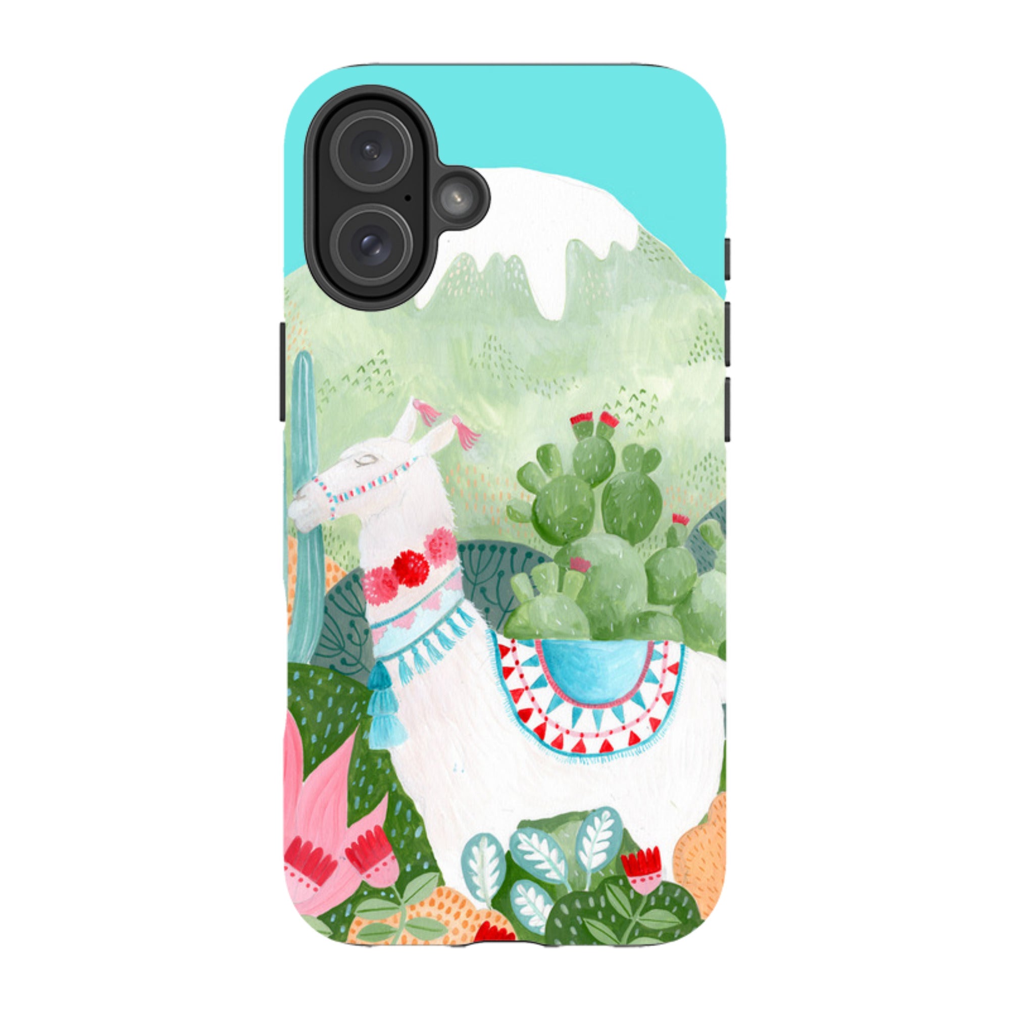 iPhone Tough Case - Llama By Bex Parkin
