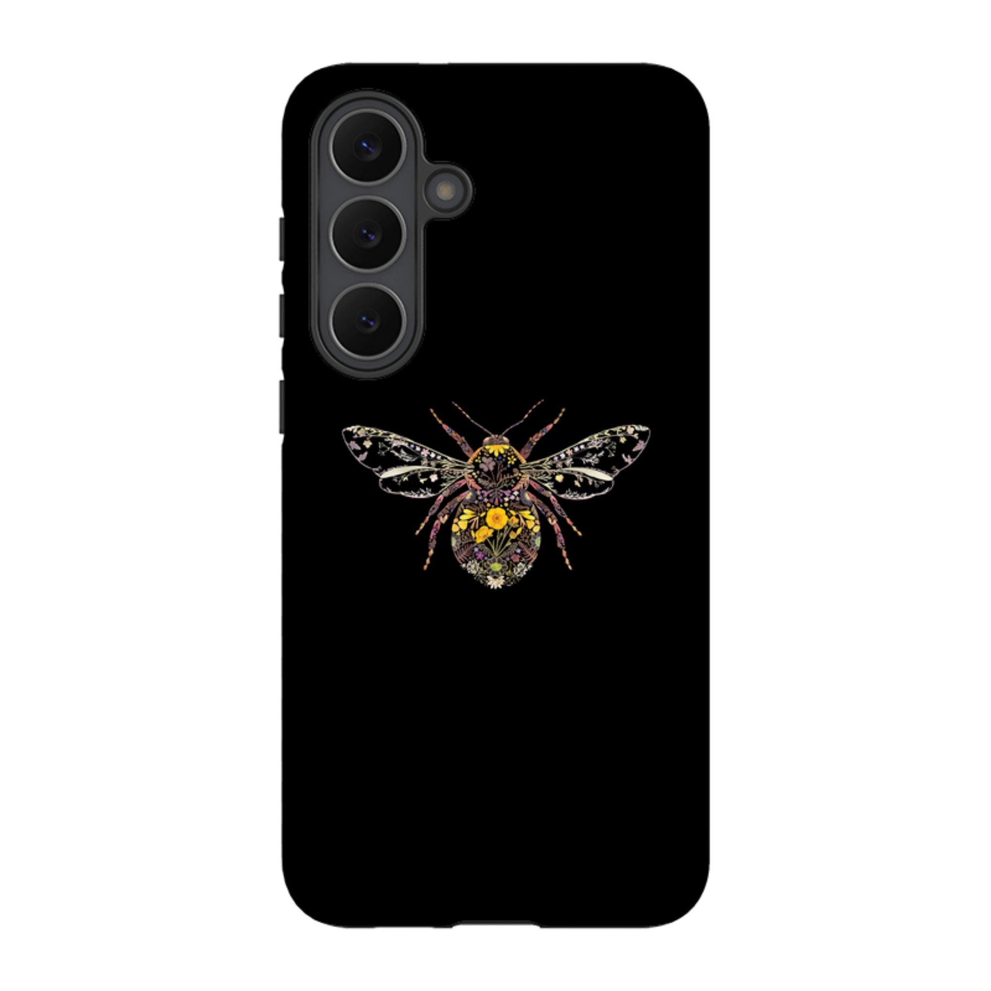 Samsung Tough  Case - Floral Bumble Bee By Helen Ahpornsiri