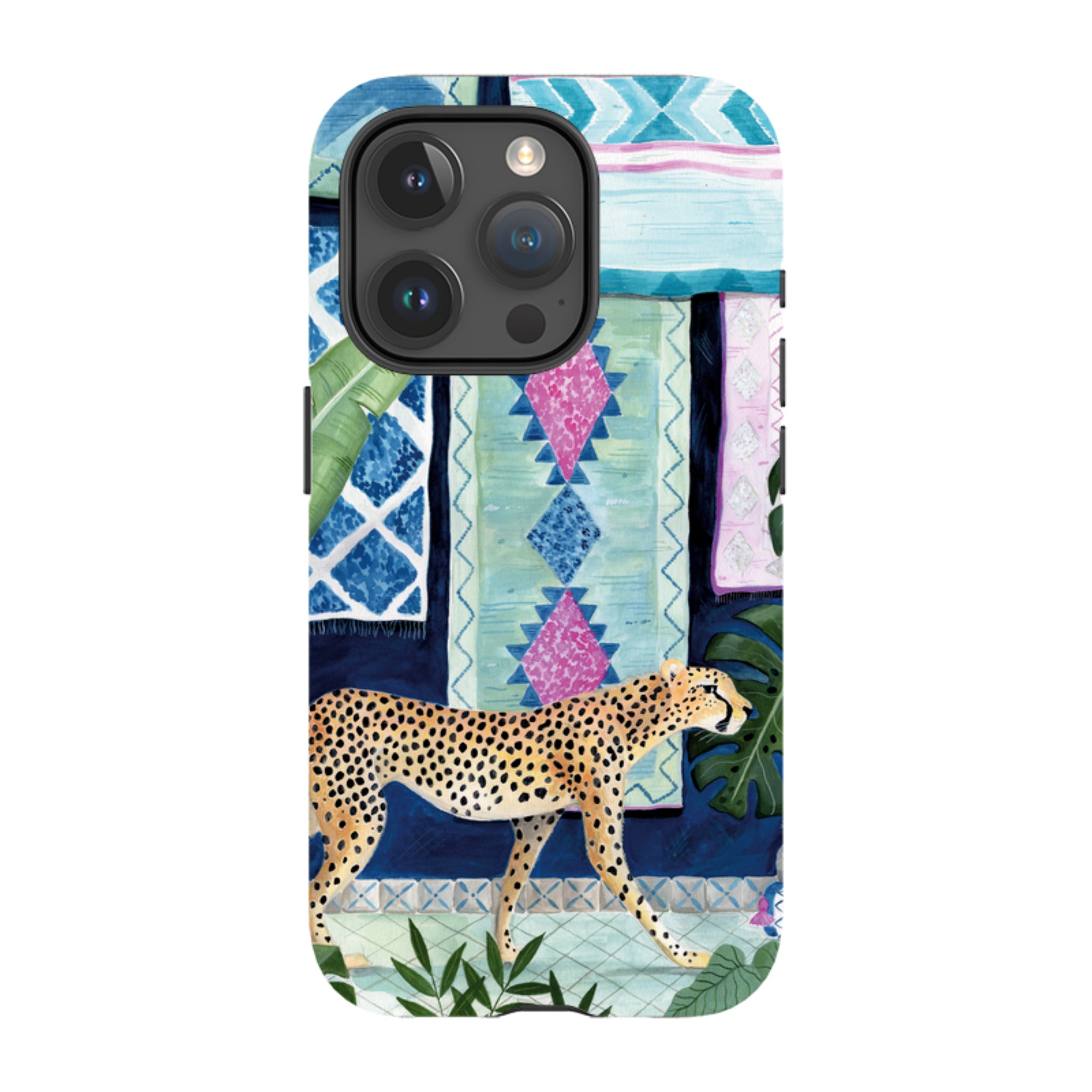iPhone Tough Case - Morocco Cheetah By Bex Parkin
