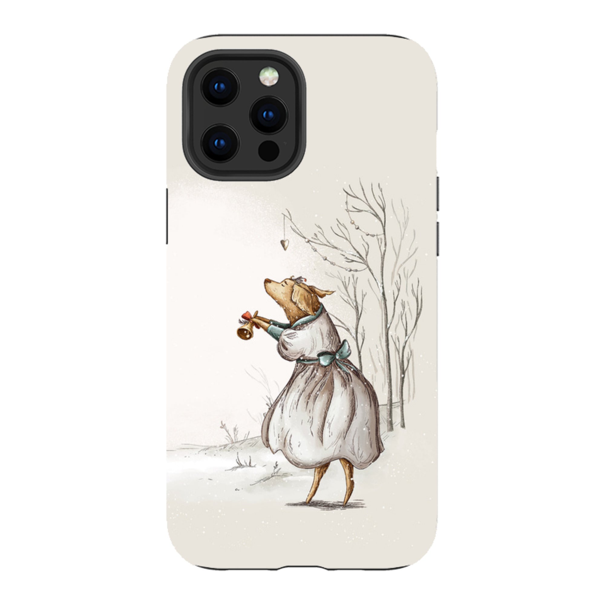 iPhone Tough Case - Lady Xmas