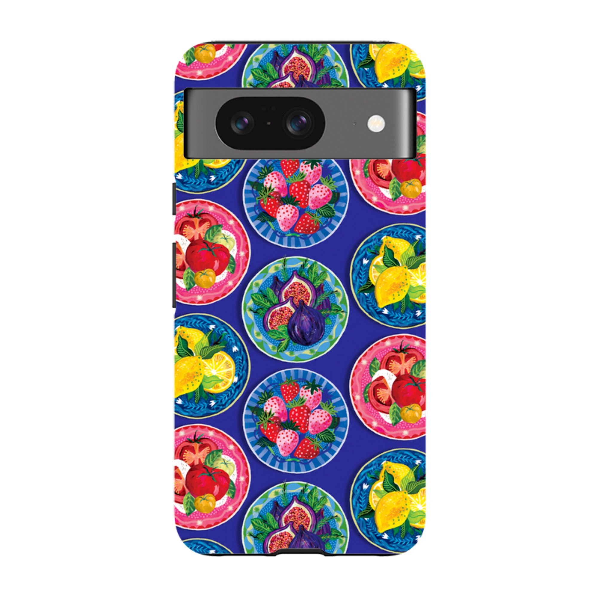 Google Tough Case - Summer Plates Blue By Emma Frances Grant
