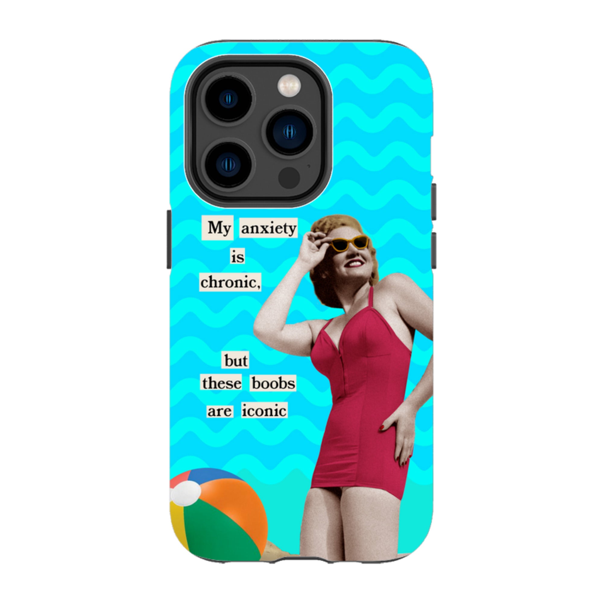 iPhone Tough Case - Boobs By Clare Jordan