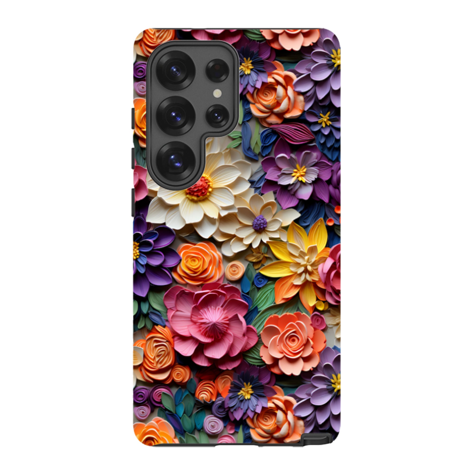 Samsung Tough Case - Violet Floral