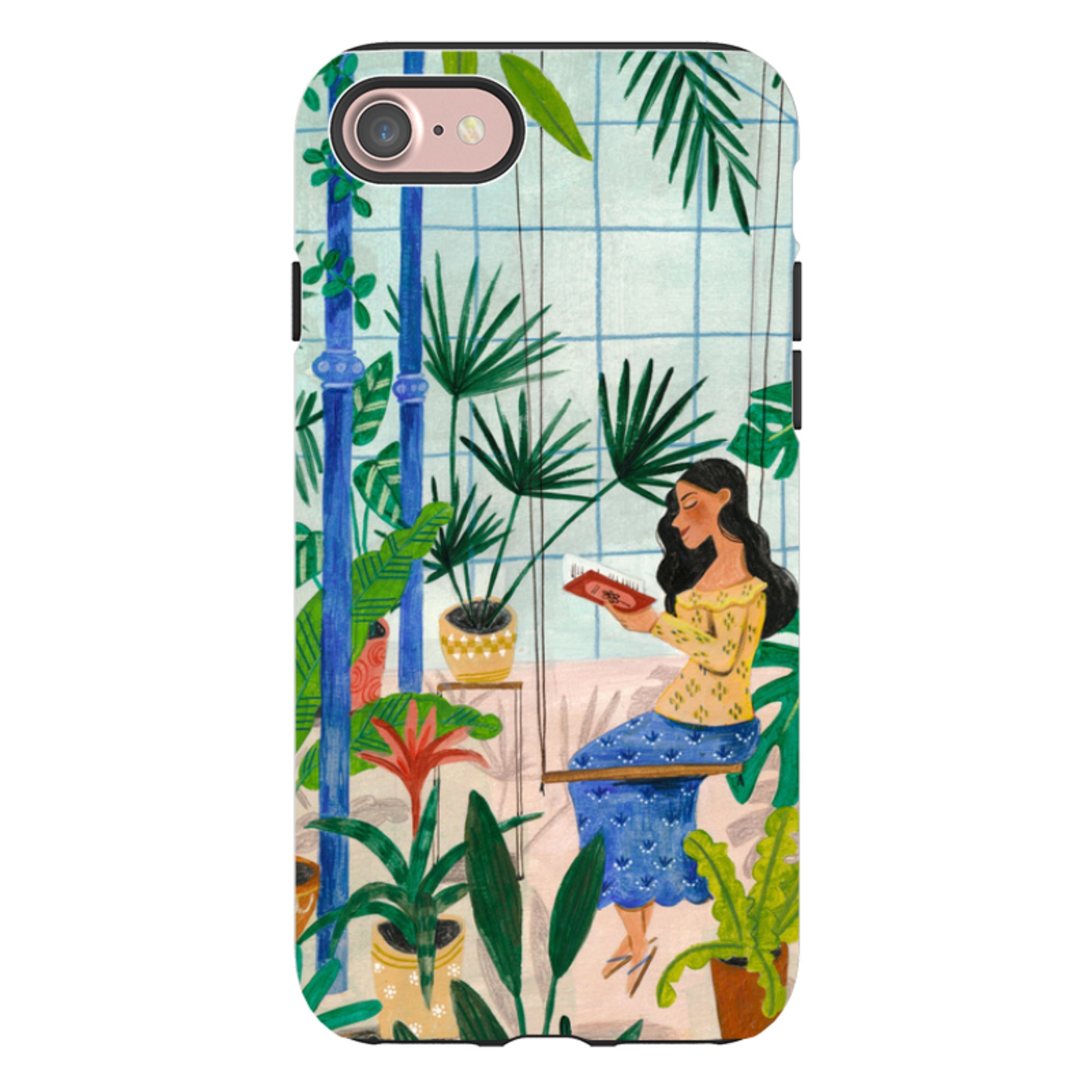 iPhone Tough Case - Day Dreaming By Caroline Bonne Muller