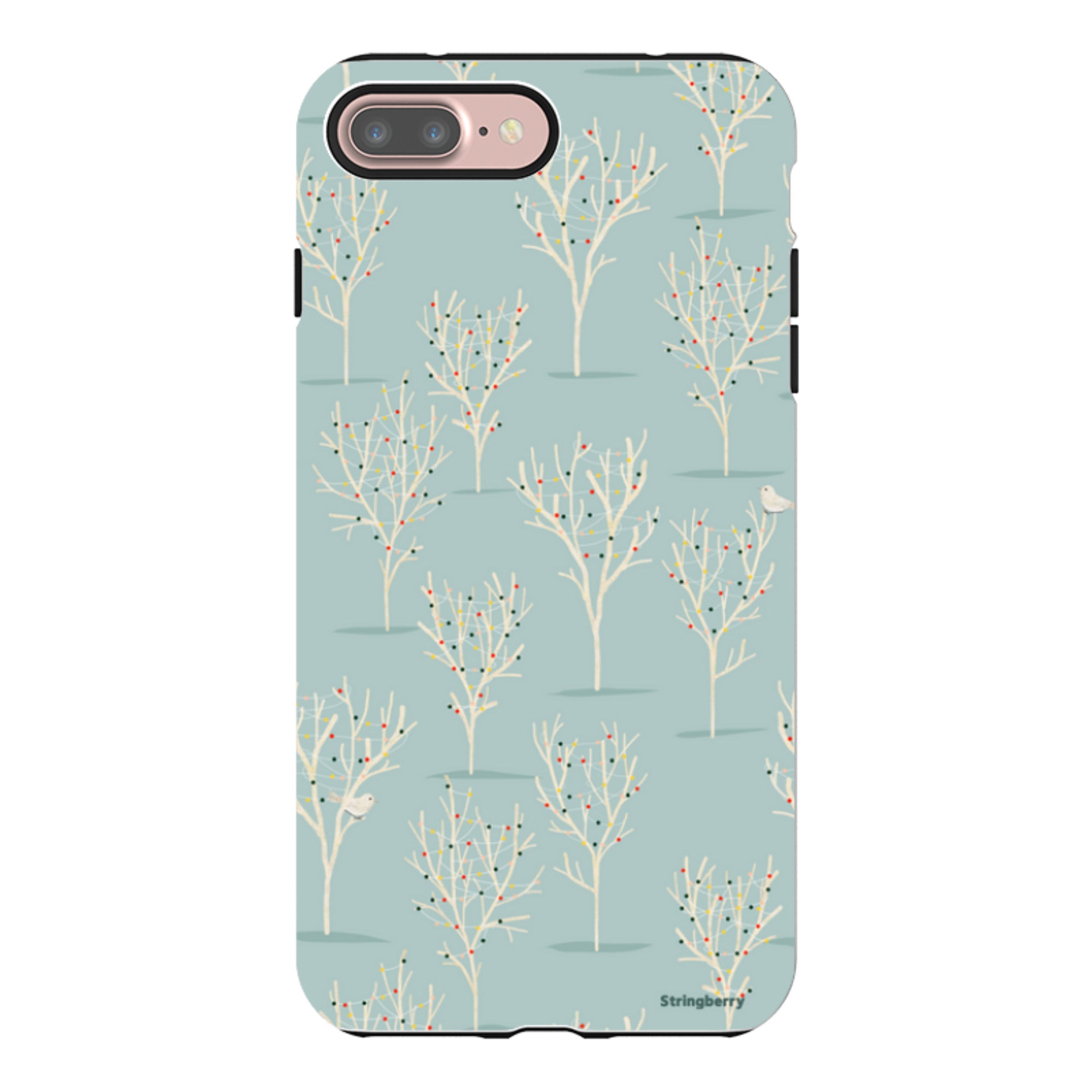 iPhone Tough Case - Winter Forest By Katherine Quinn