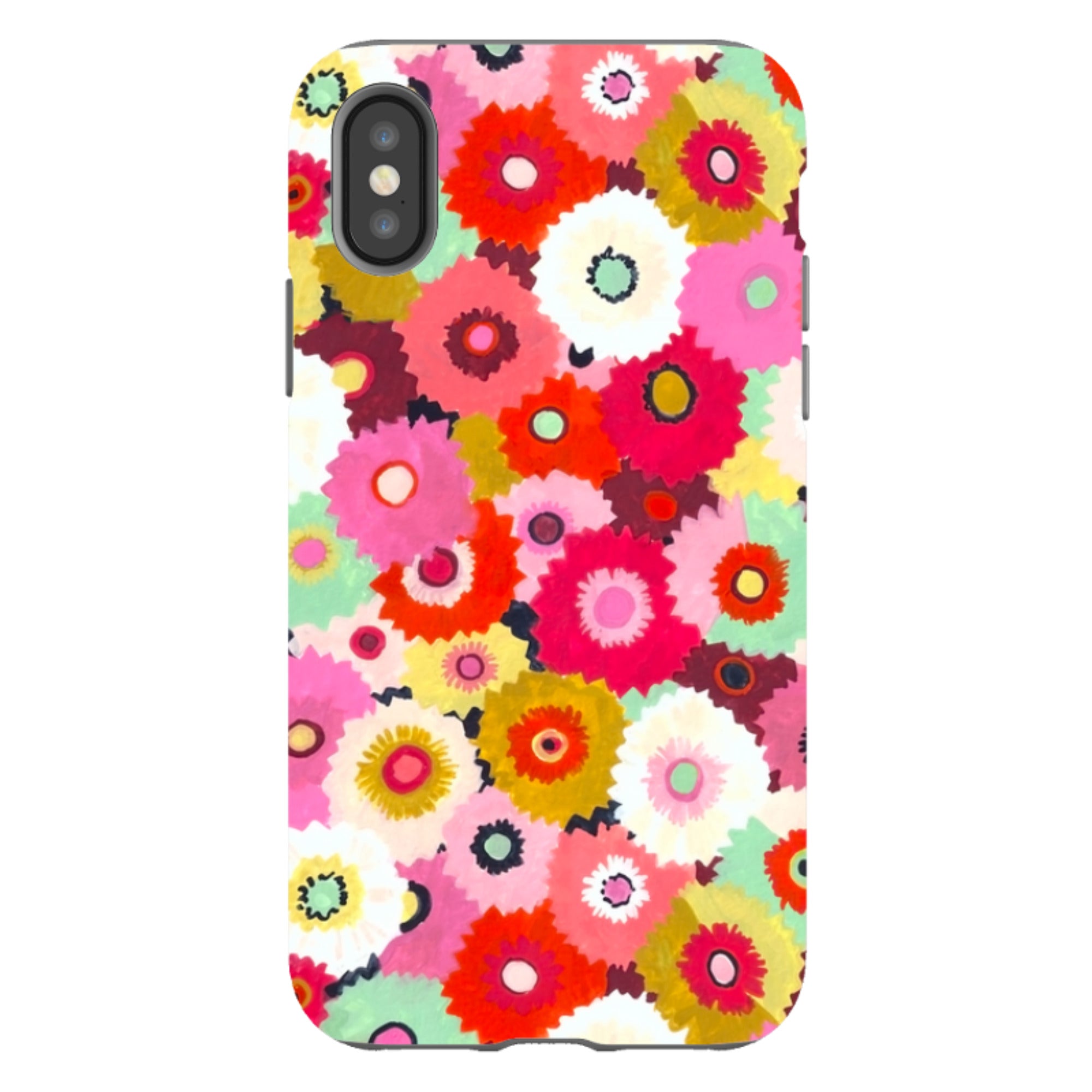 iPhone Tough Case - Morning faces By Sarah Campbell