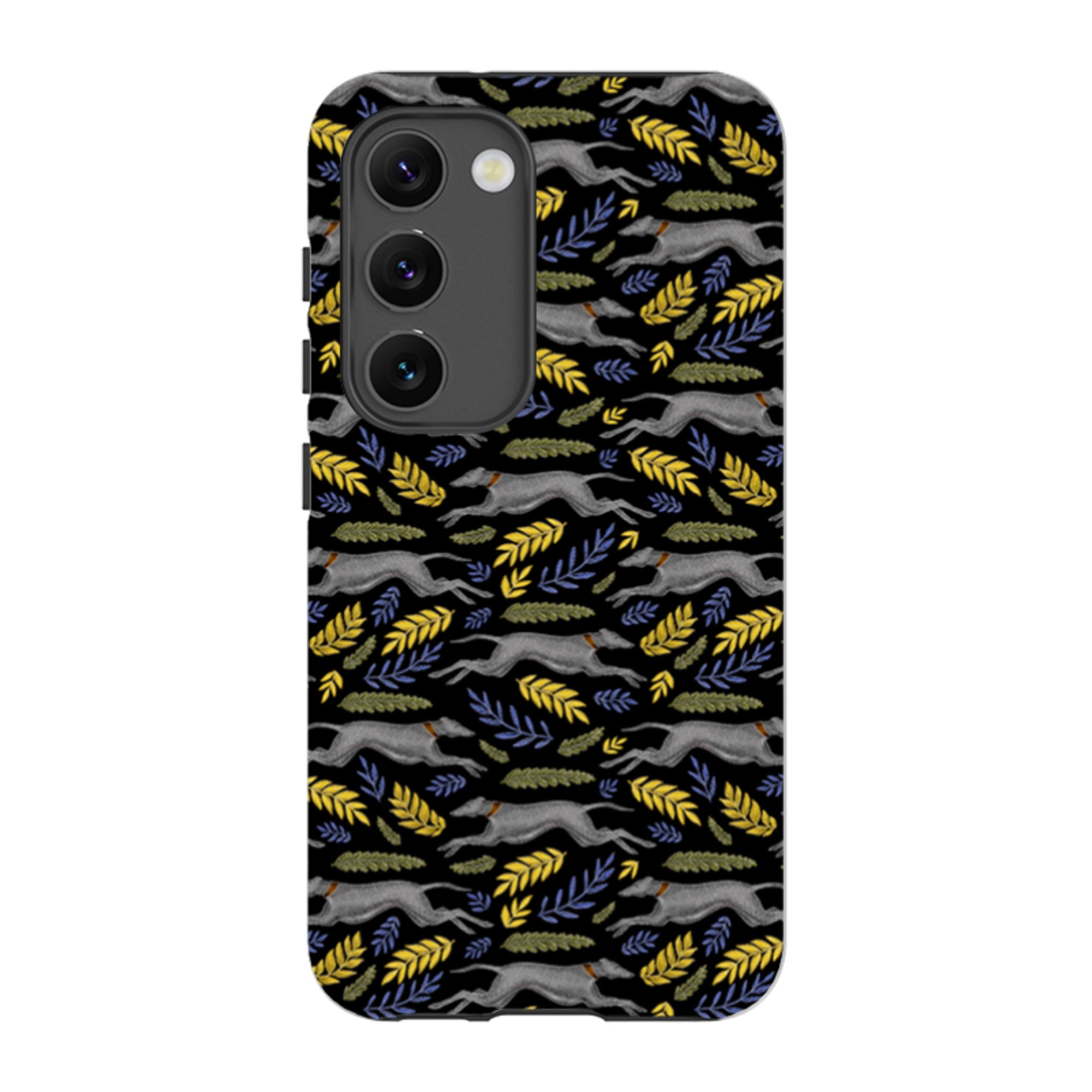 Samsung Tough Case - Greyhound Pattern By Catherine Rowe