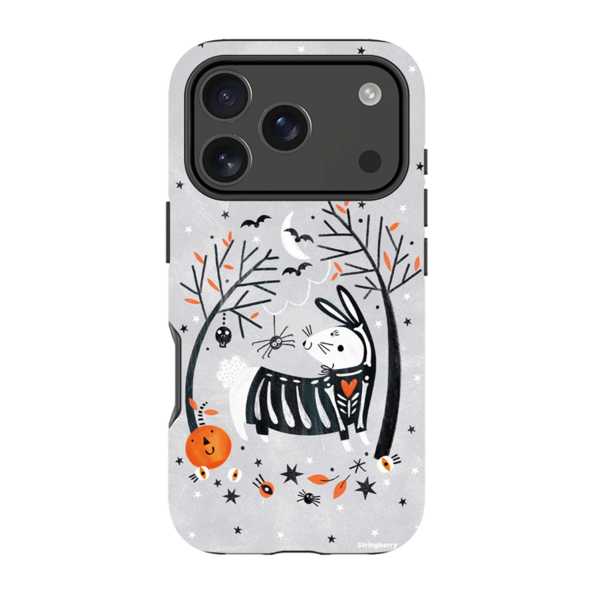 iPhone Tough Case - Spooky Rabbit By Ali Brookes