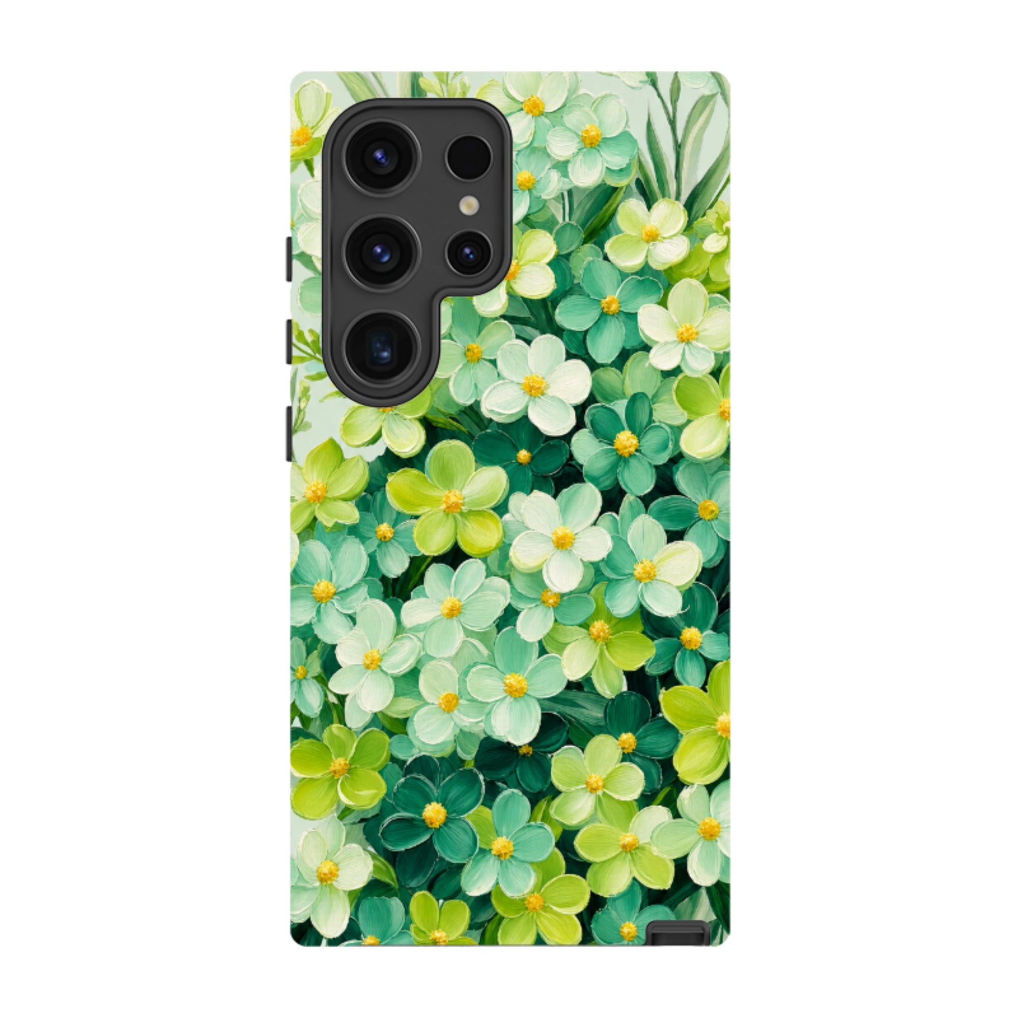 Samsung Tough Case - Sage Wildflower Floral