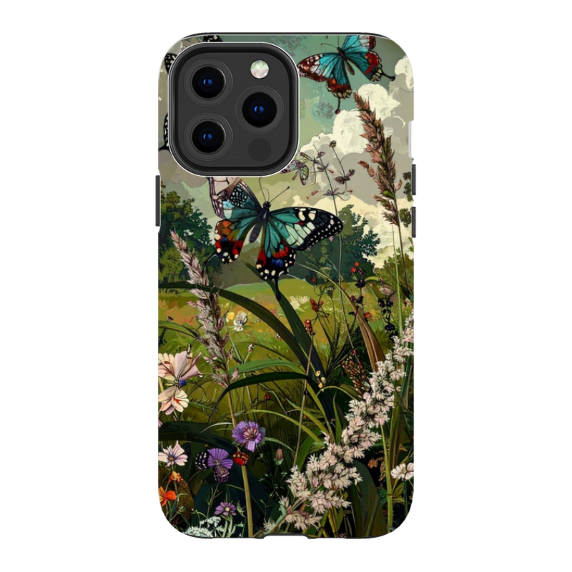 iPhone MagSafe Tough Case - Green Vyne Tall Grass