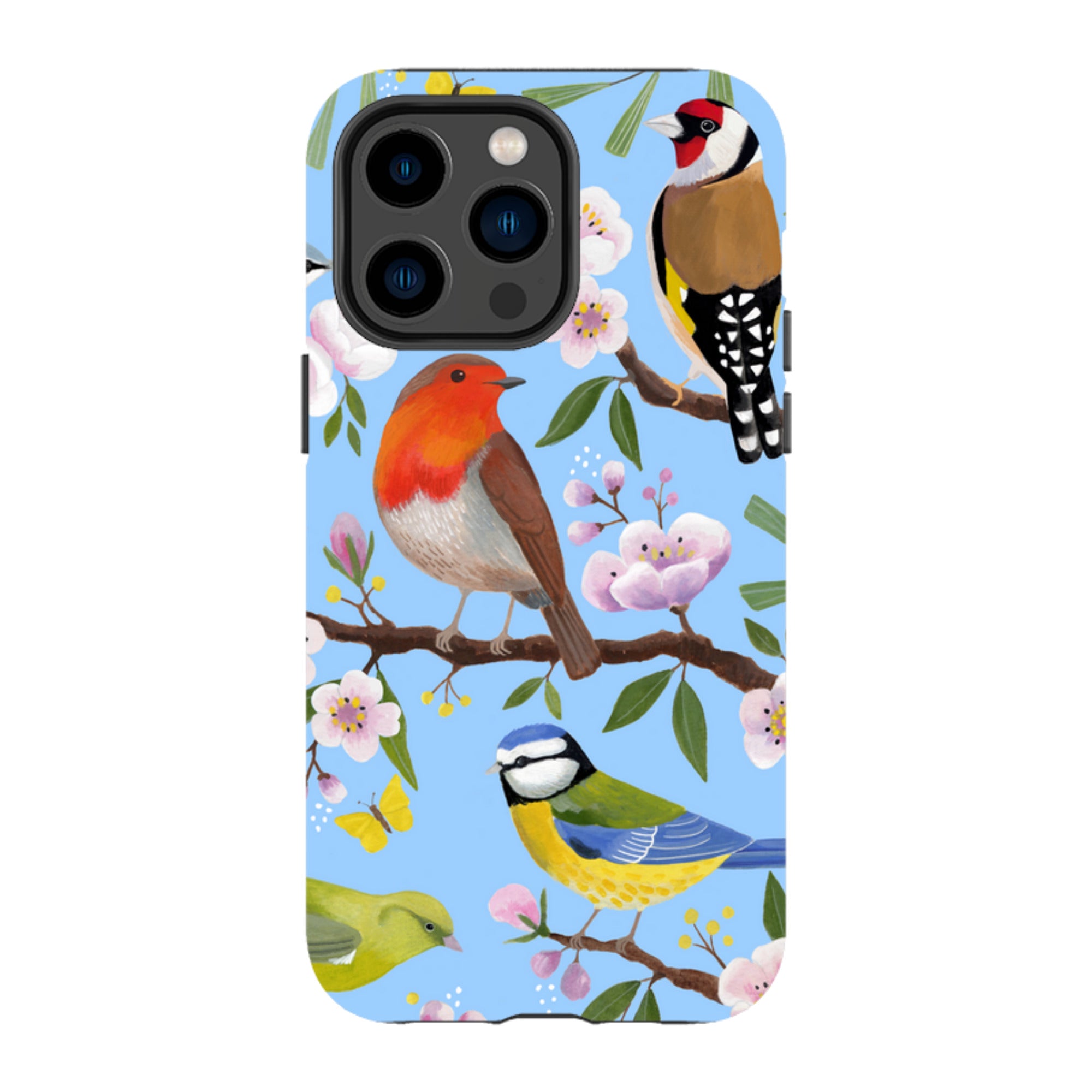 iPhone MagSafe Tough Case -  Garden Birds By Bex Parkin