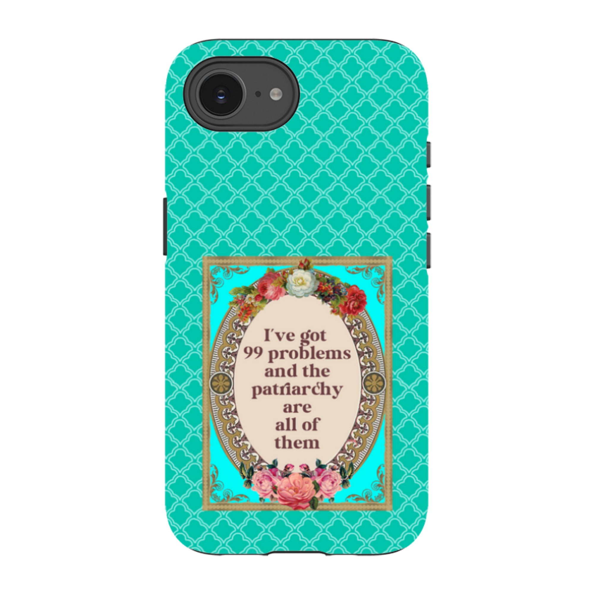 iPhone Tough Case - 99 Problems By Clare Jordan