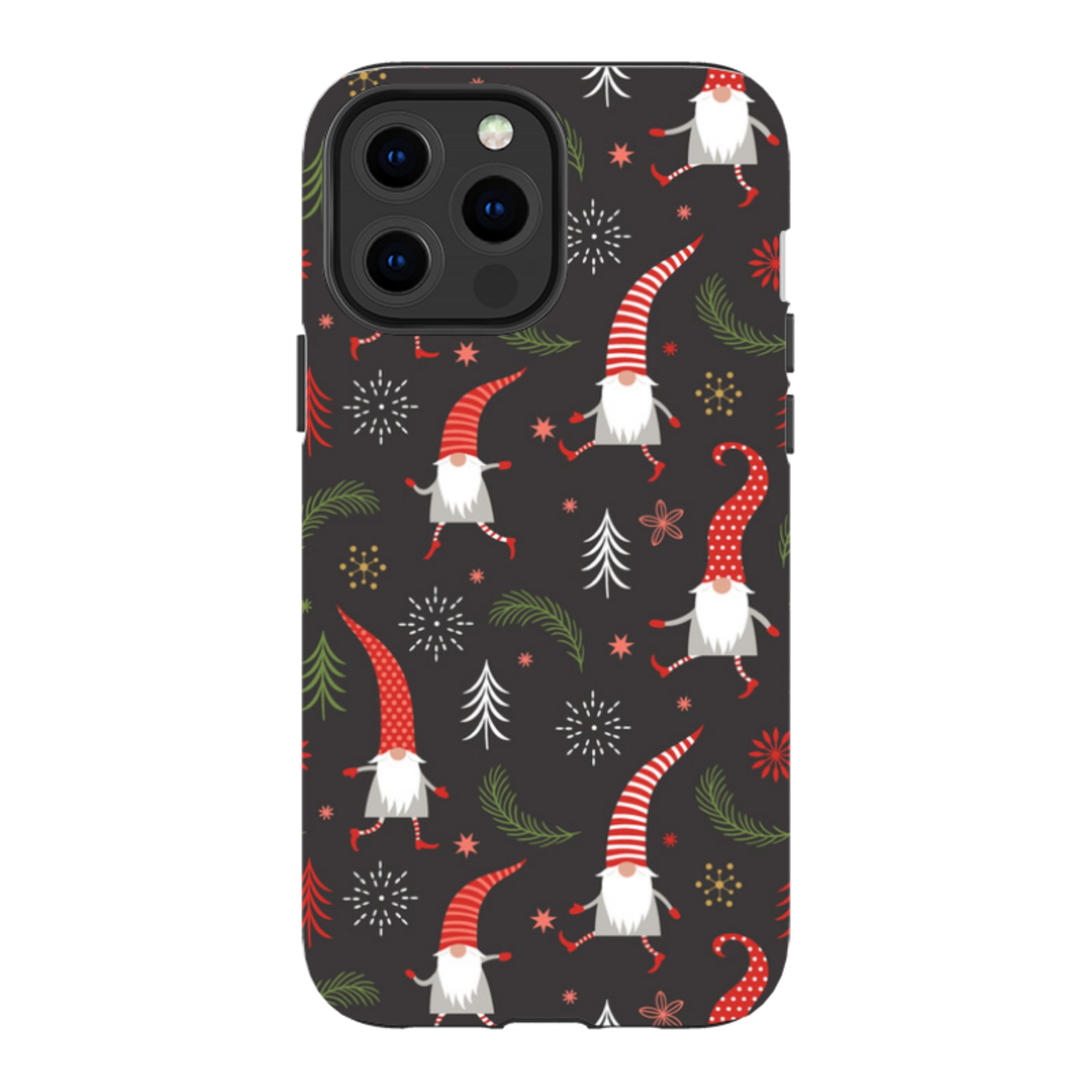 iPhone Tough Case - Merry Xmas Pattern