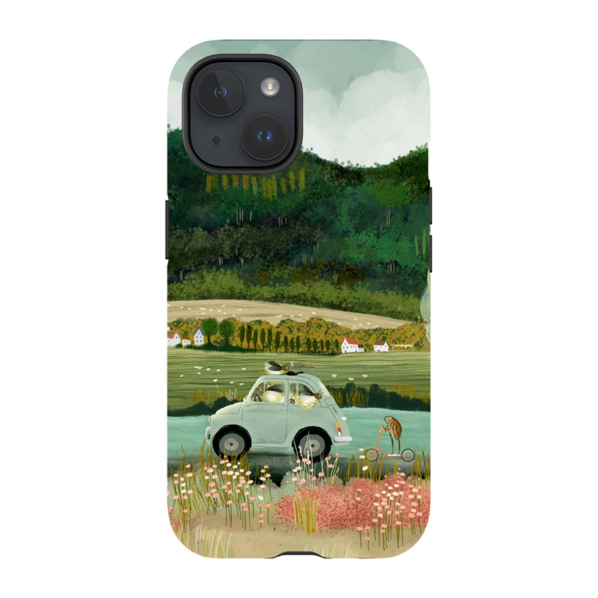 iPhone Tough Case - Lightening Bugs By Katherine Quinn