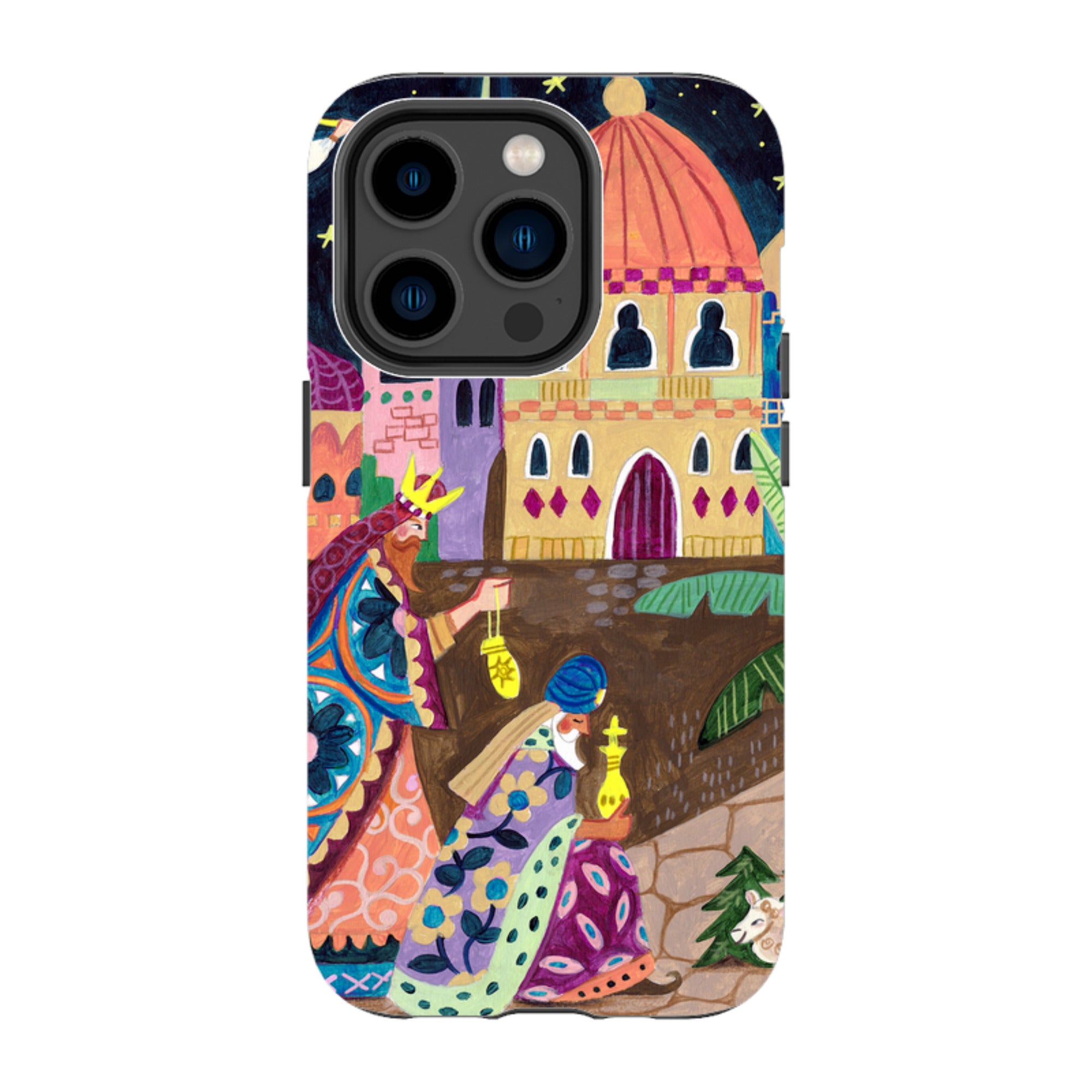 iPhone Tough Case - Wisemen II By Caroline Bonne Muller