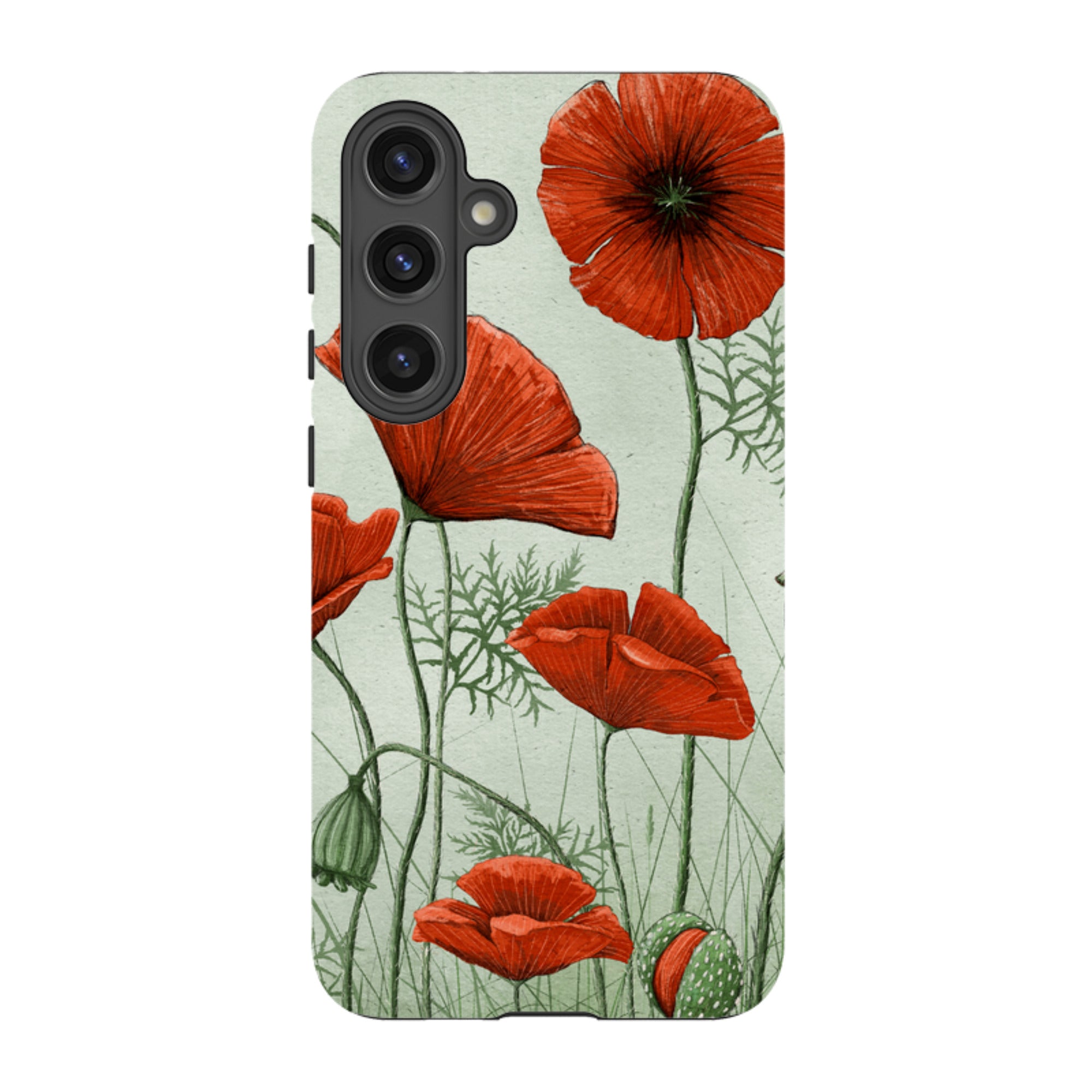 Samsung Tough  Case - Poppies By Maja Lindberg