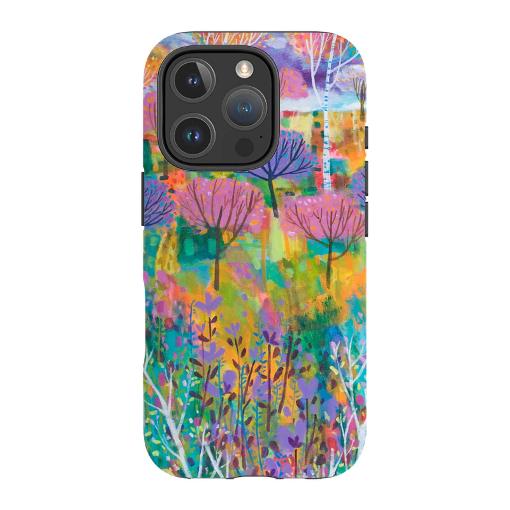 iPhone Tough Case - Trees By Claire West