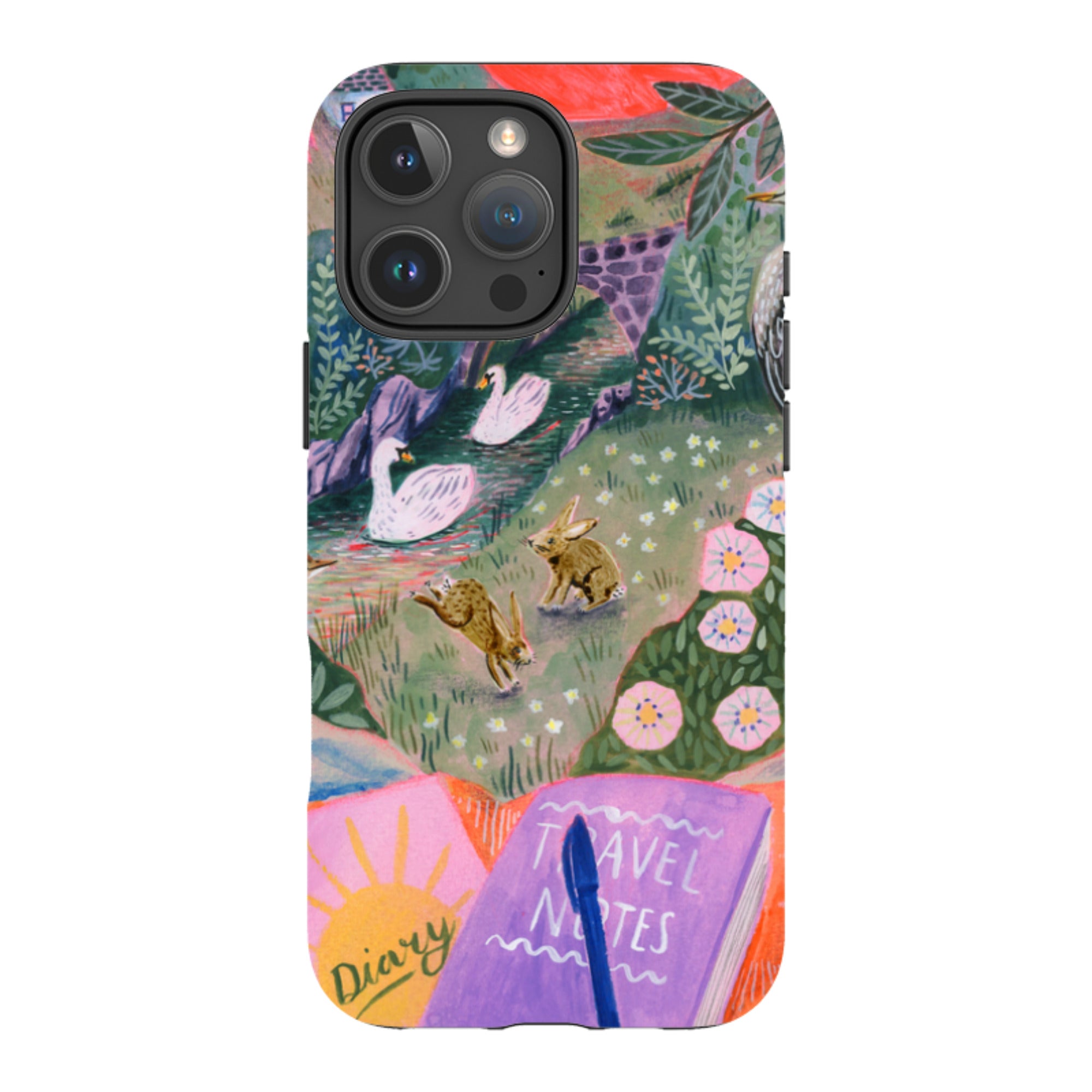 iPhone Tough Case - Wanderlust Camping Trip By Lee Foster Wilson