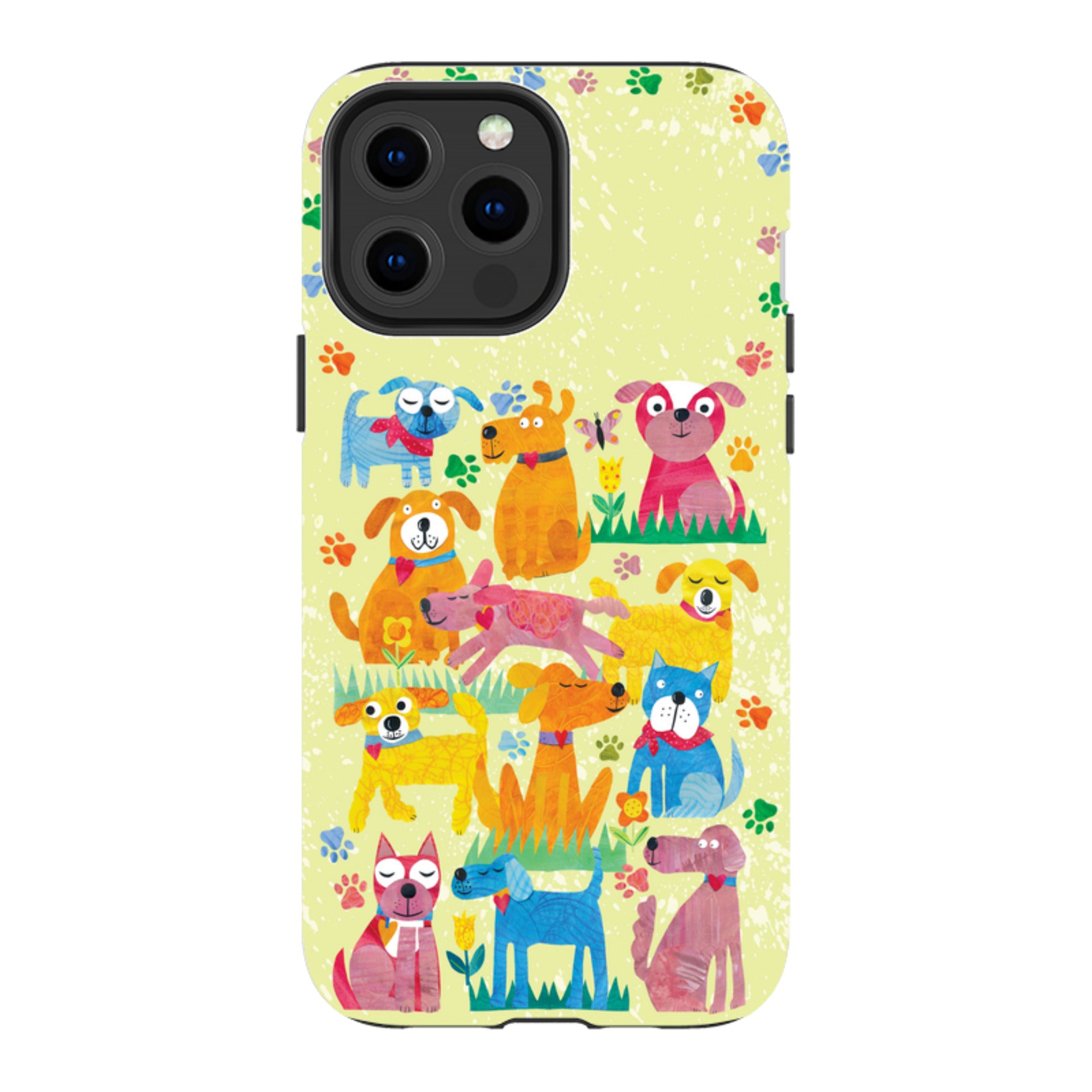 iPhone MagSafe Tough Case - Dogs in the park By Tracey English