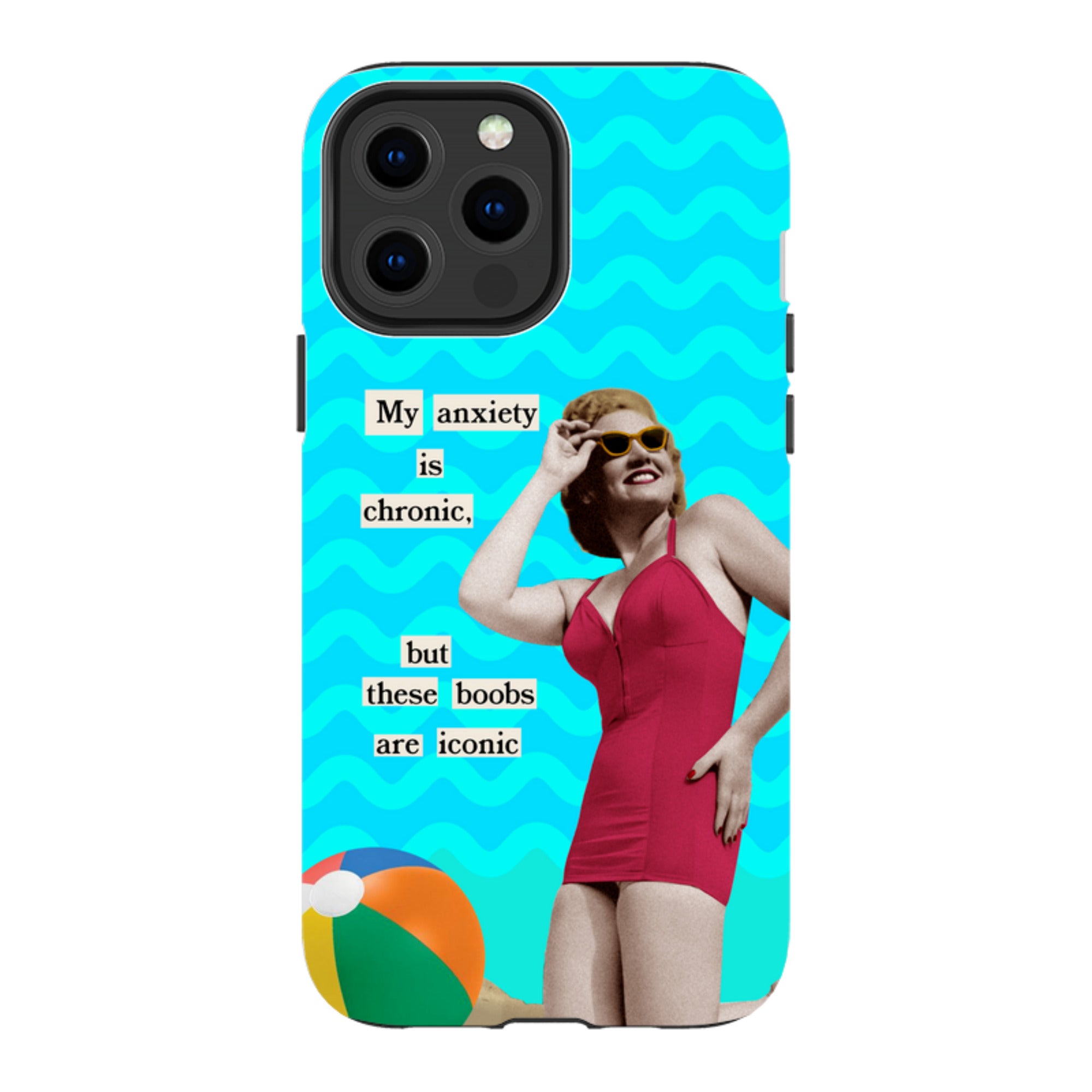 iPhone Tough Case - Boobs By Clare Jordan