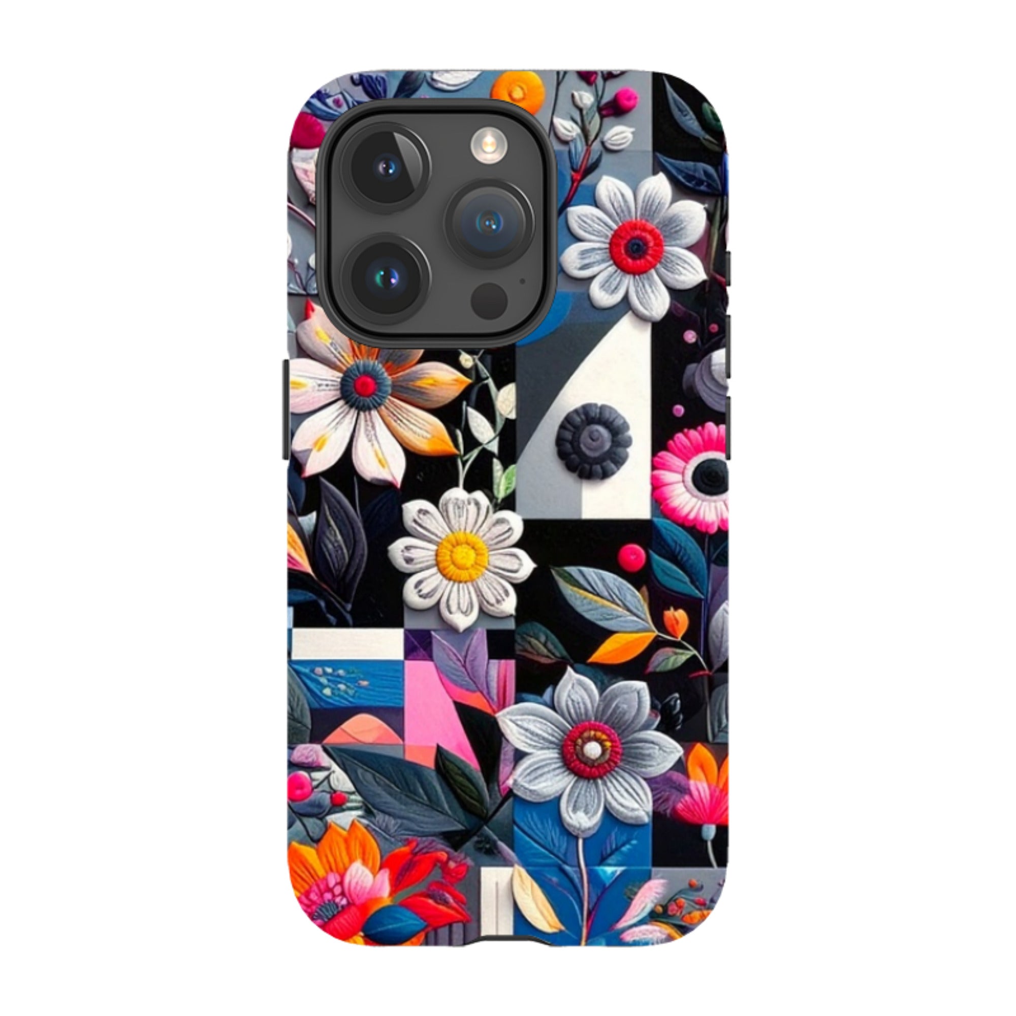 iPhone Tough Case - Summer Petal Garden