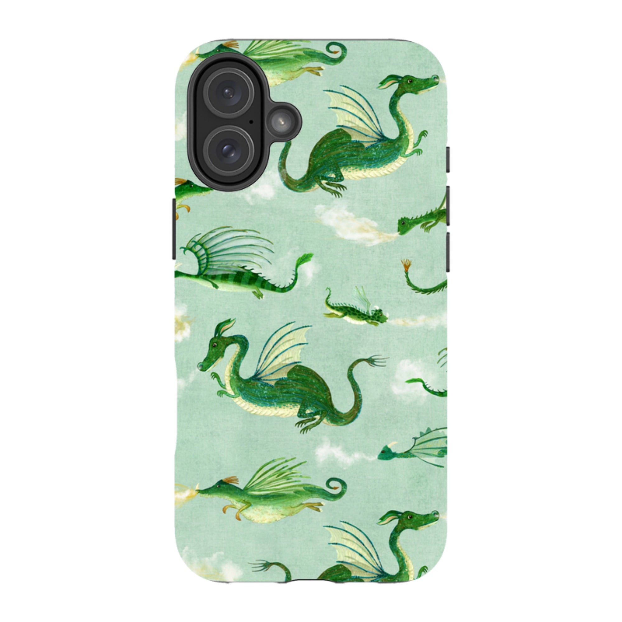 iPhone Tough Case - Dragons By Katherine Quinn