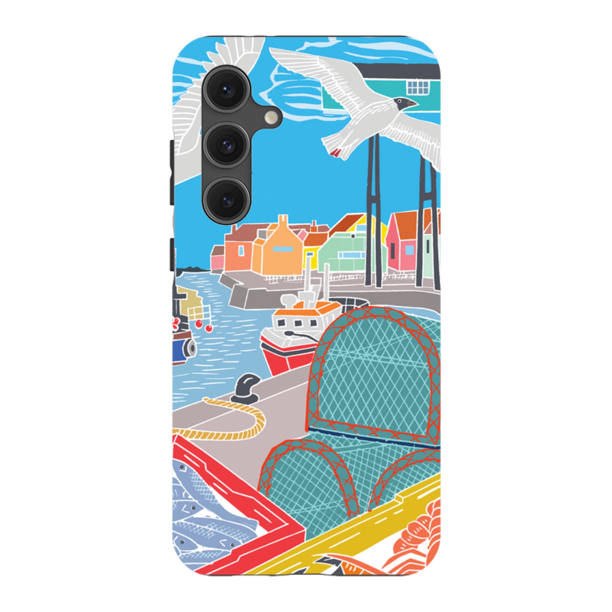 Samsung Tough Case - Bright Houses By Kate Heiss