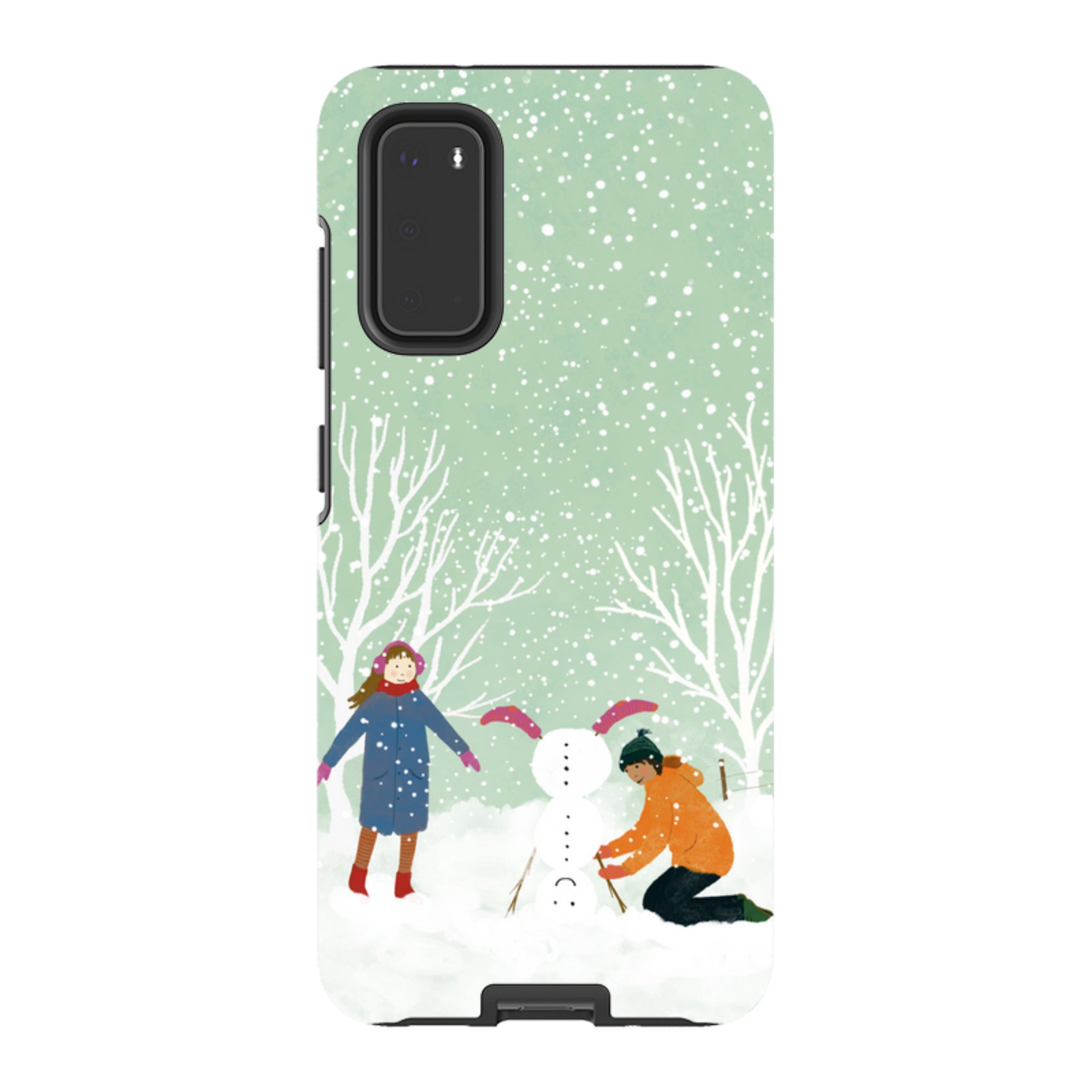 Samsung Tough Case - Snowball Building By Katherine Quinn