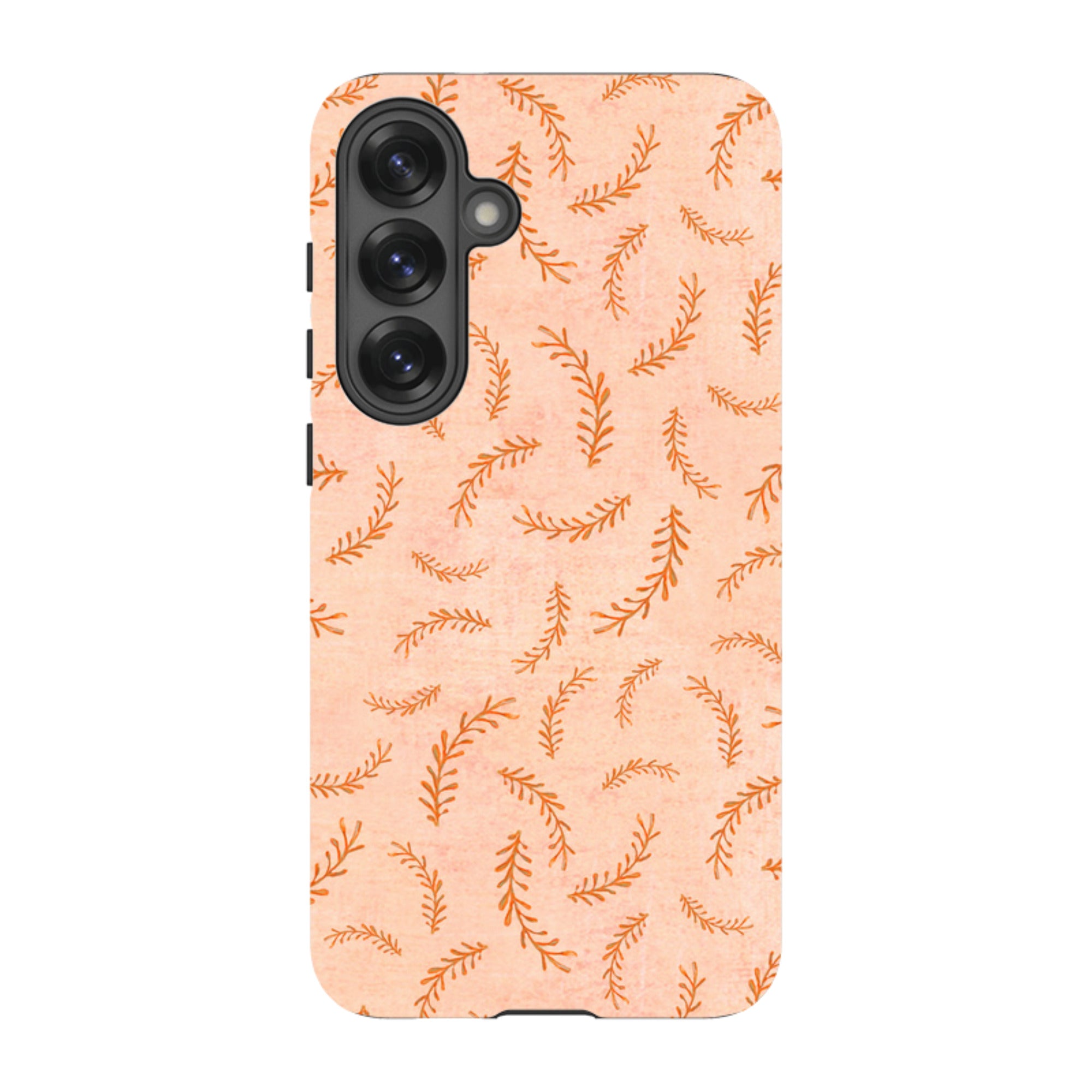 Samsung Tough Case - Feathers Pink By Katherine Quinn