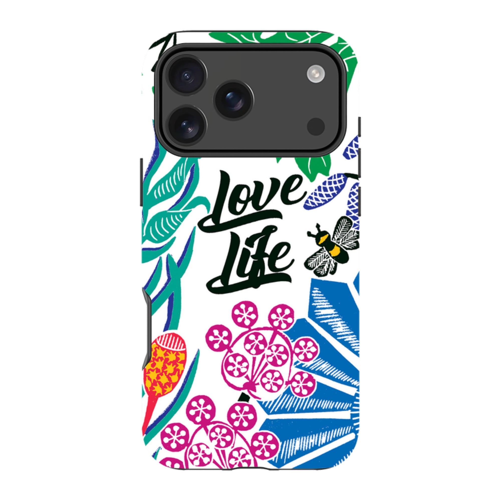 iPhone Tough Case - Love Life By Kate Heiss