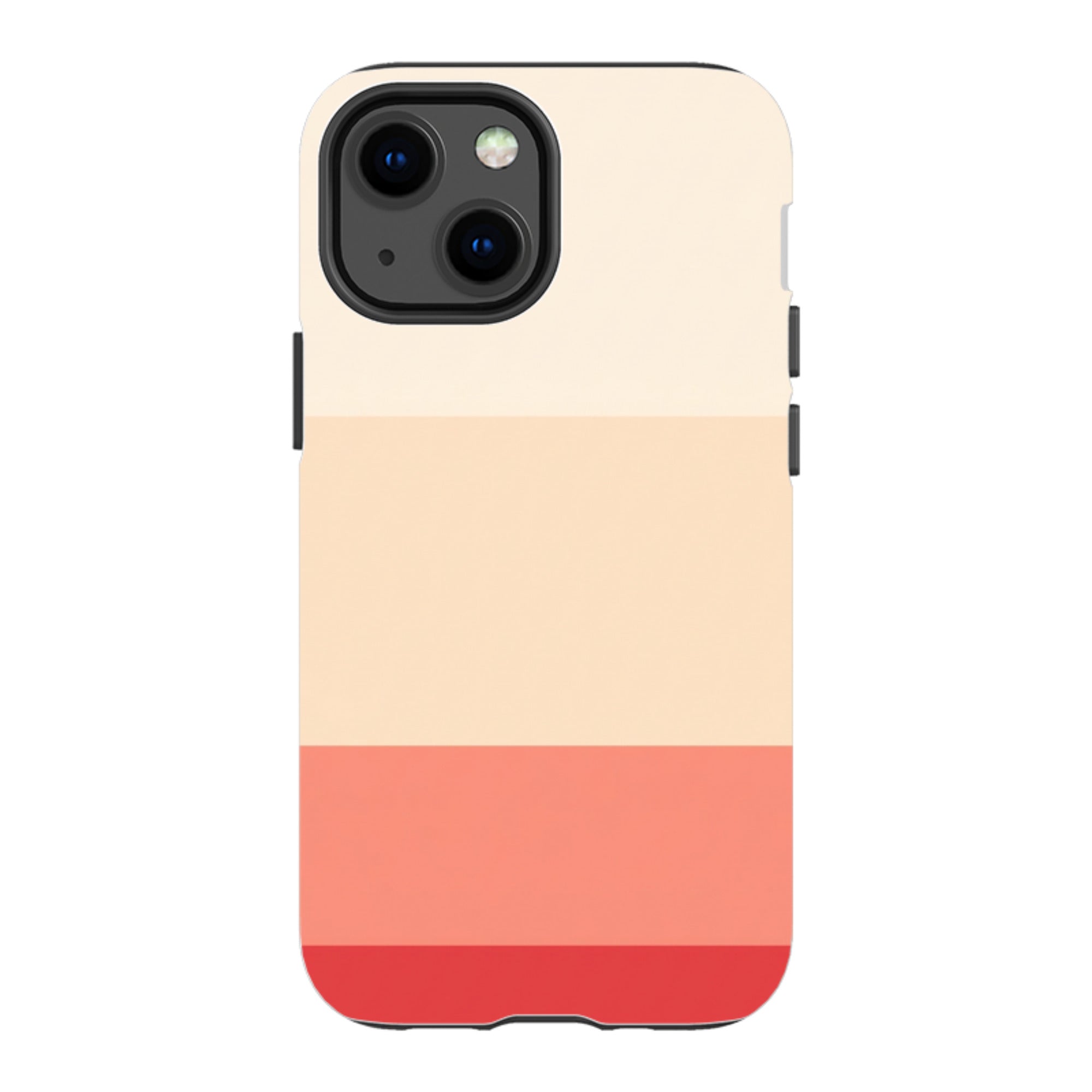 iPhone Tough Case - Crimson Red Gradient