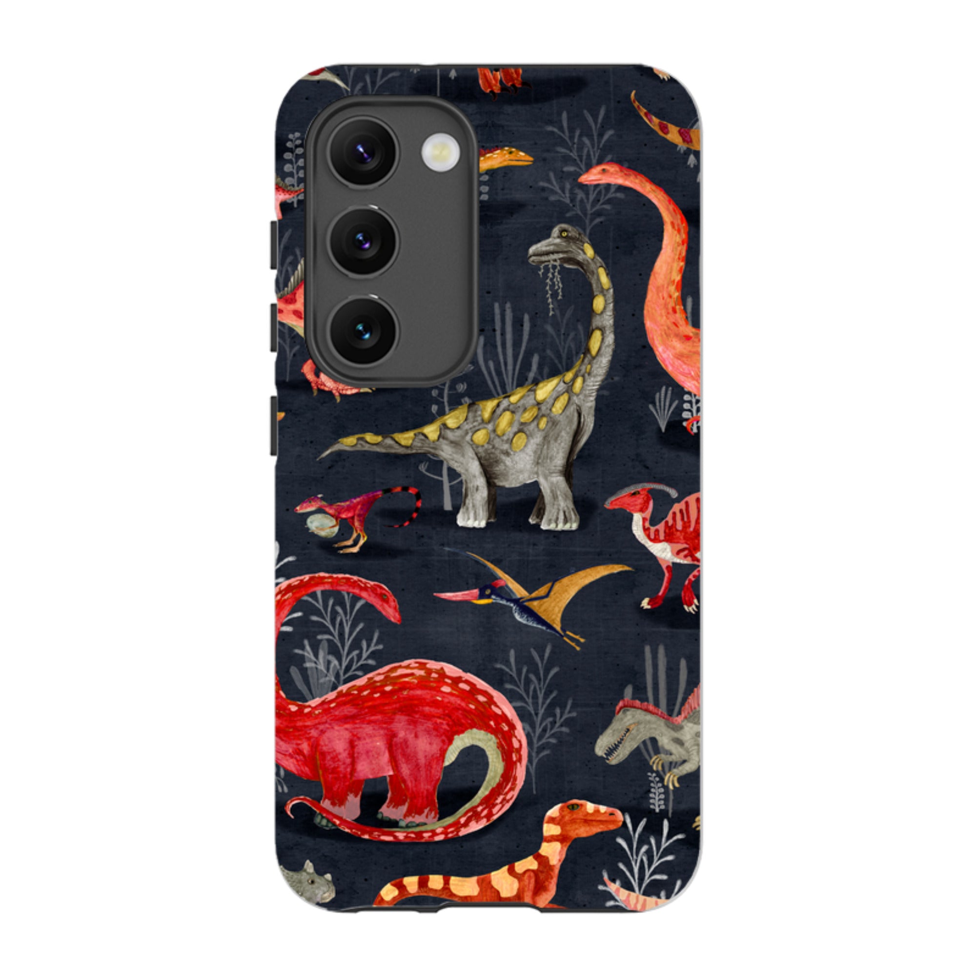 Samsung Tough Case - Parisian Dinosaurs By Katherine Quinn