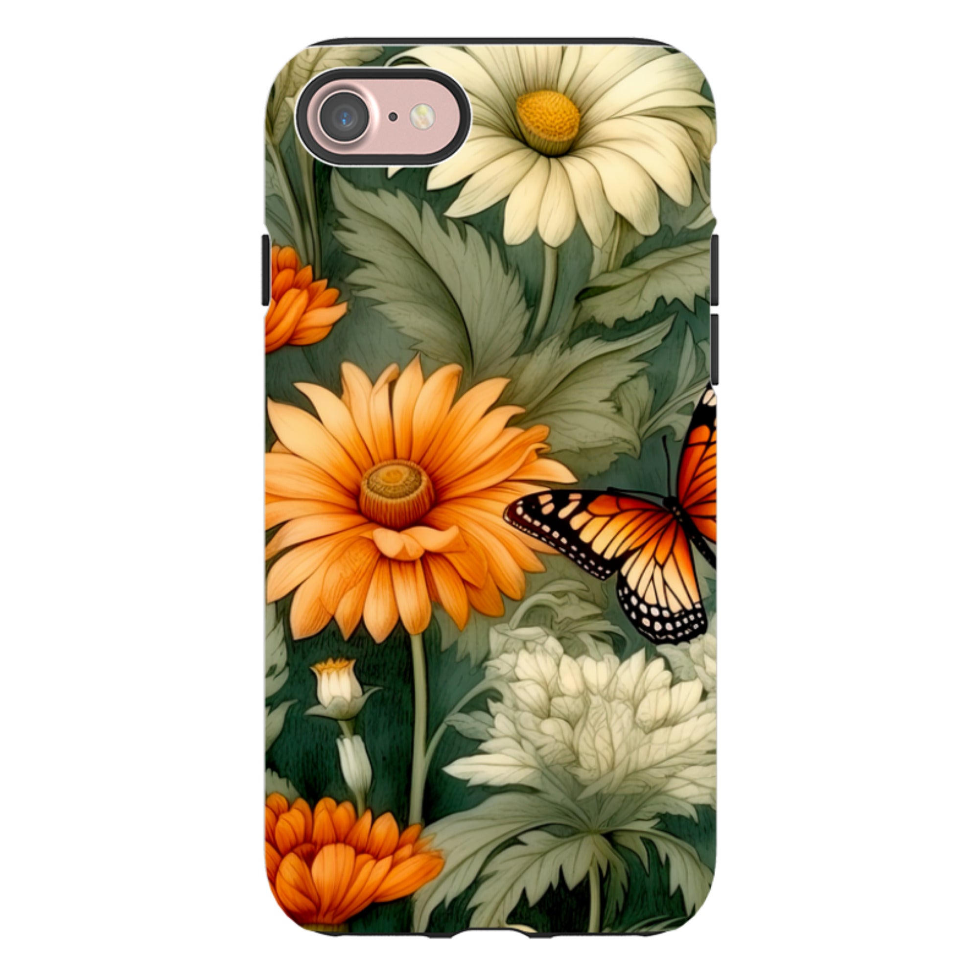 iPhone Case - Butterfly Daisies IV