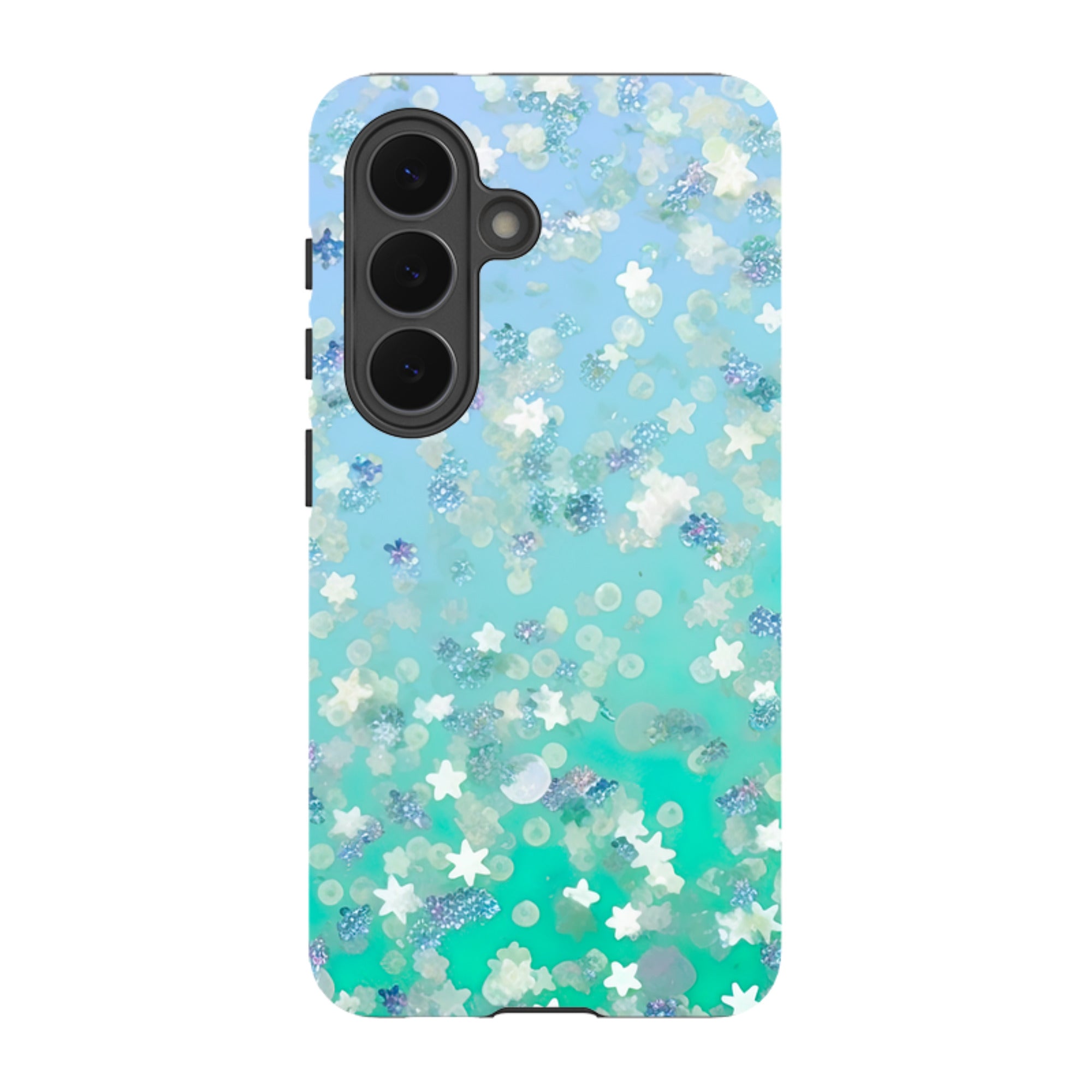 Samsung Tough Case - Green Stars