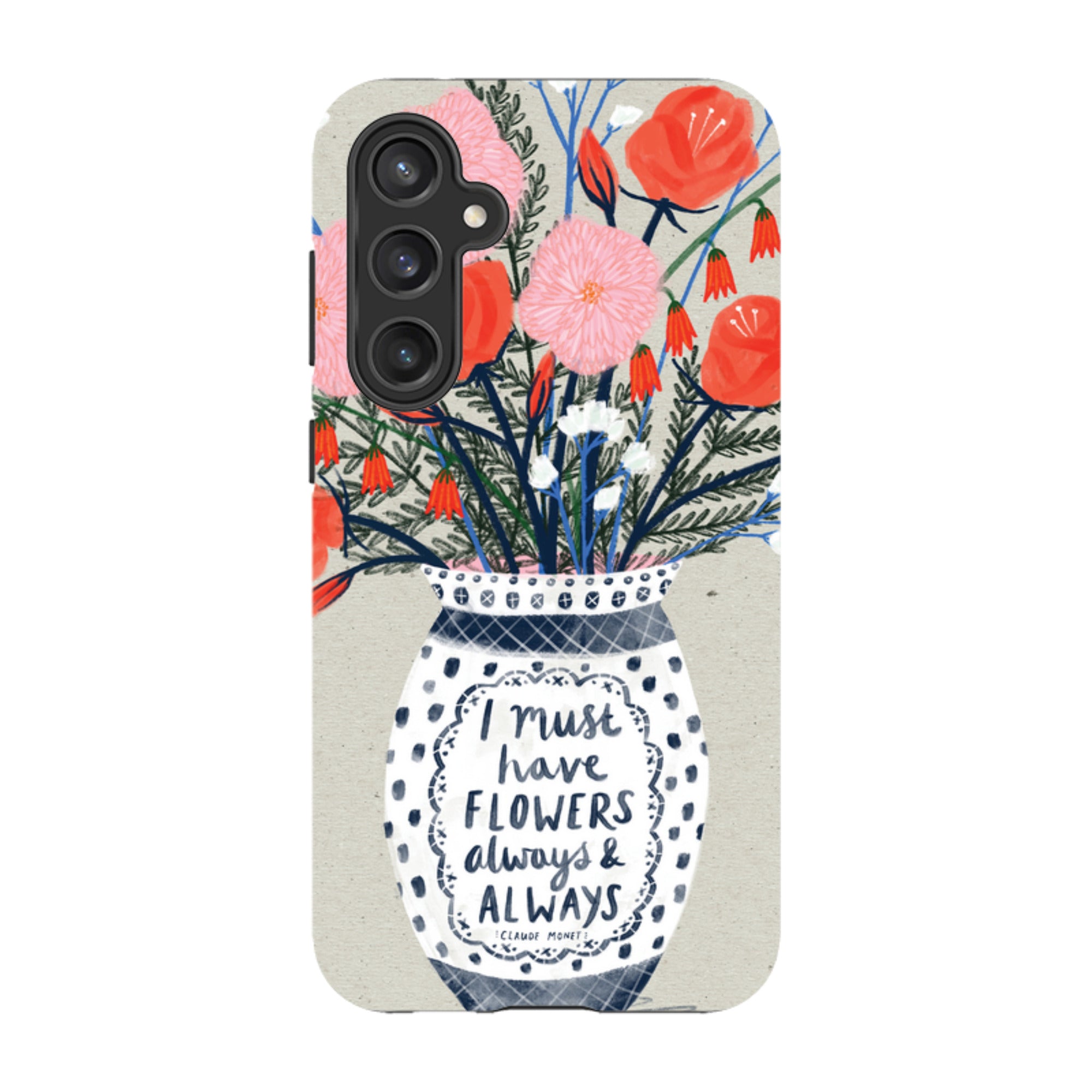 Samsung Tough Case - Flowers Always By Lee Foster Wilson