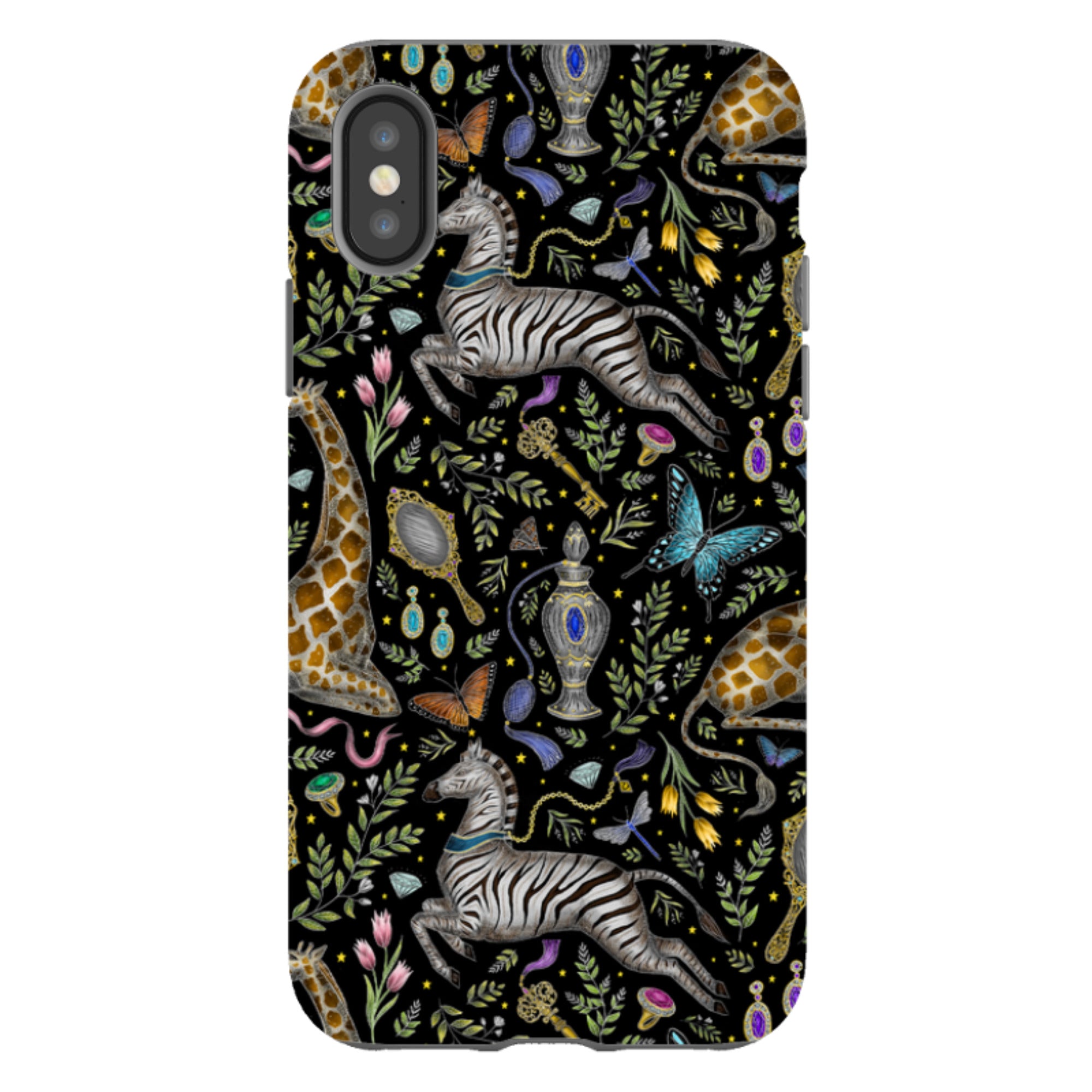 iPhone Tough Case - Dressing Table Black By Catherine Rowe