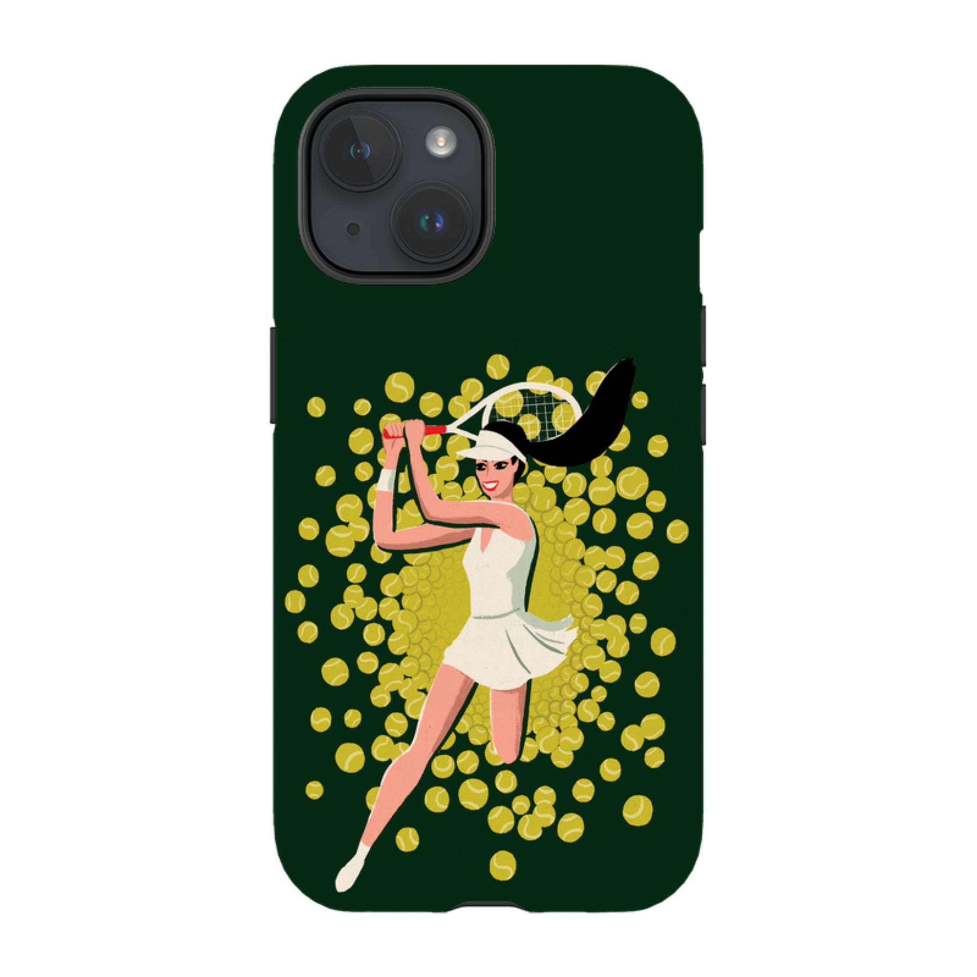 iPhone Tough Case - Tennis Burst