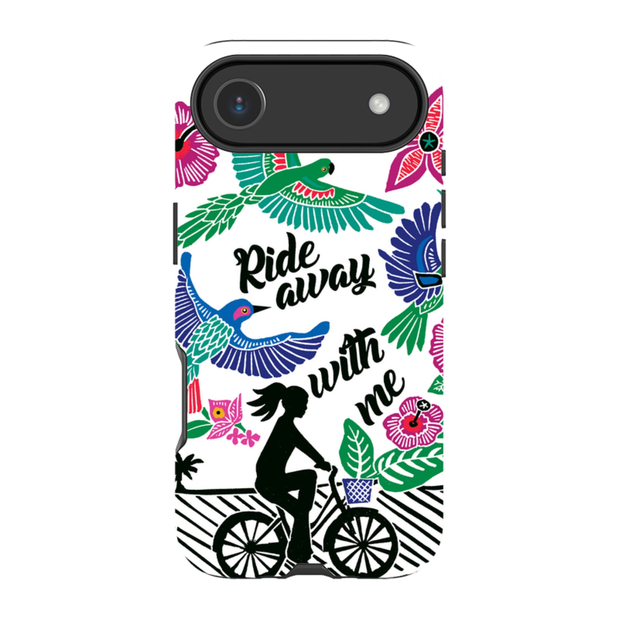 iPhone Tough Case - Ride With Me By Kate Heiss